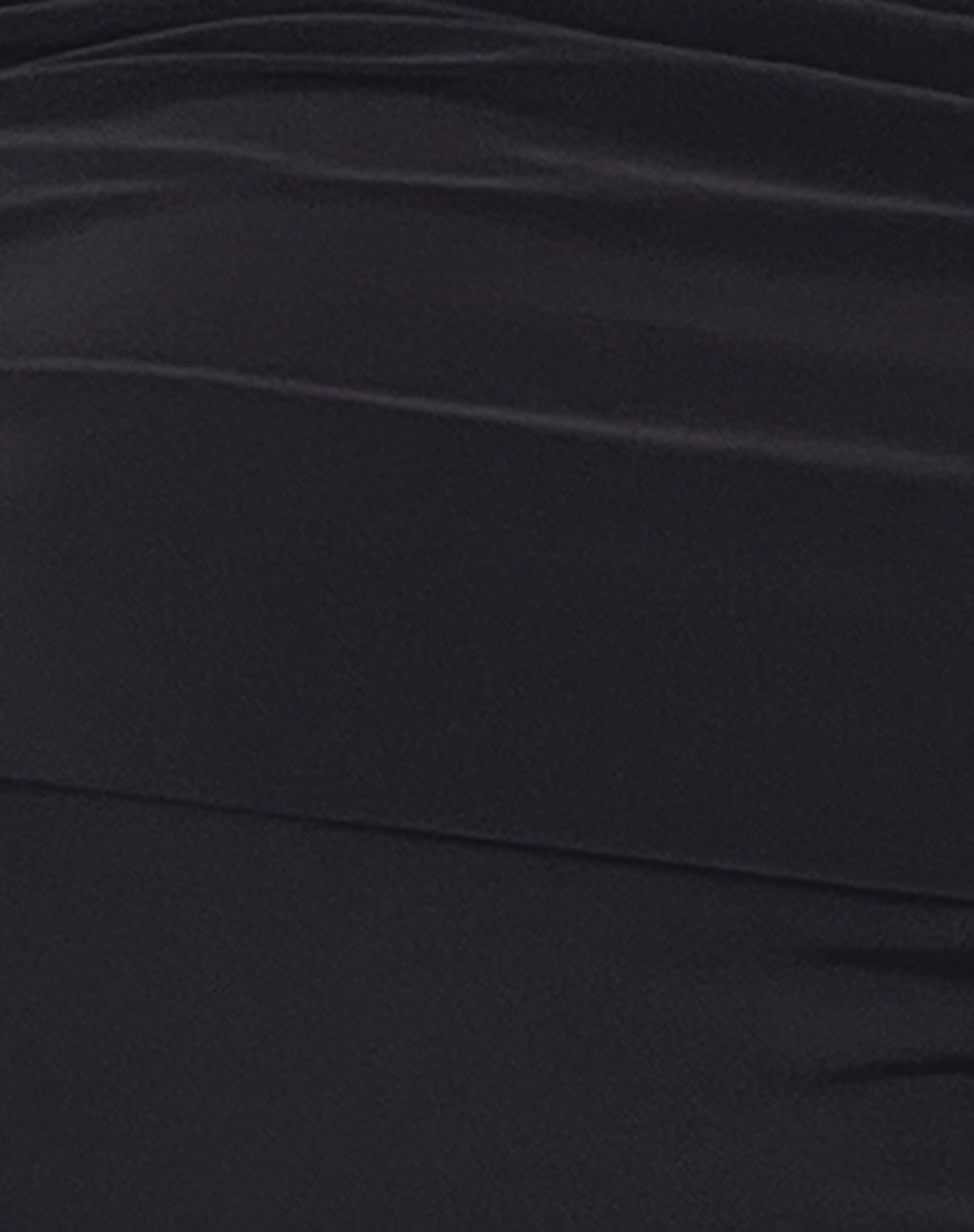 Andi Long Sleeve Bardot Top in Slinky Black-Nico Sky