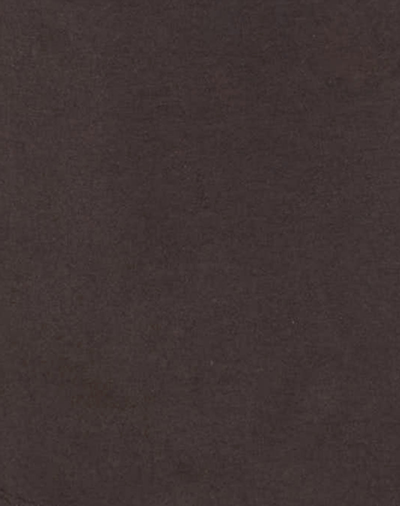 Aravie Ruched Bandeau Top in Chocolate Brown-Nico Sky