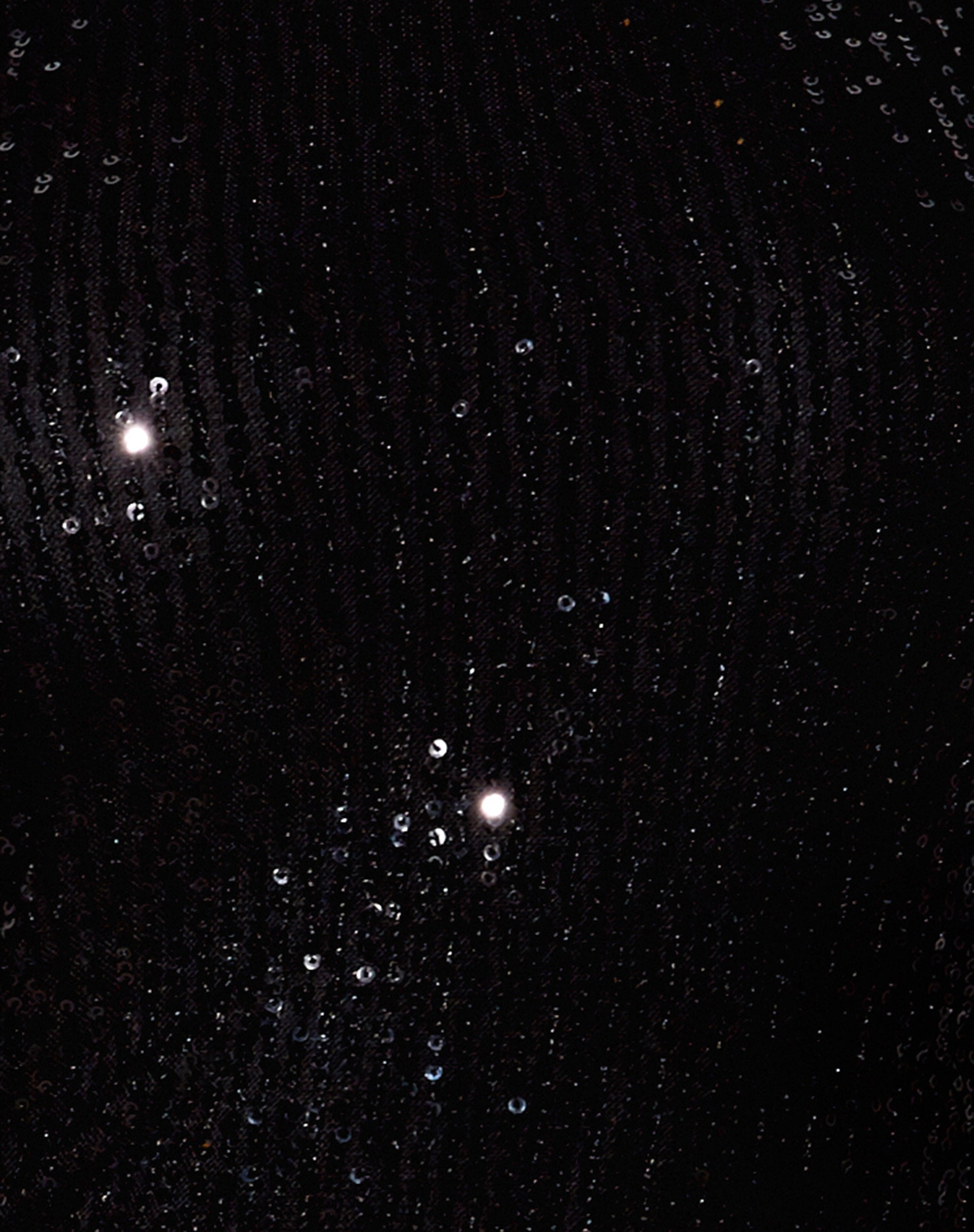 Ardilla Bodycon Dress in Drape Sequin Black-Nico Sky