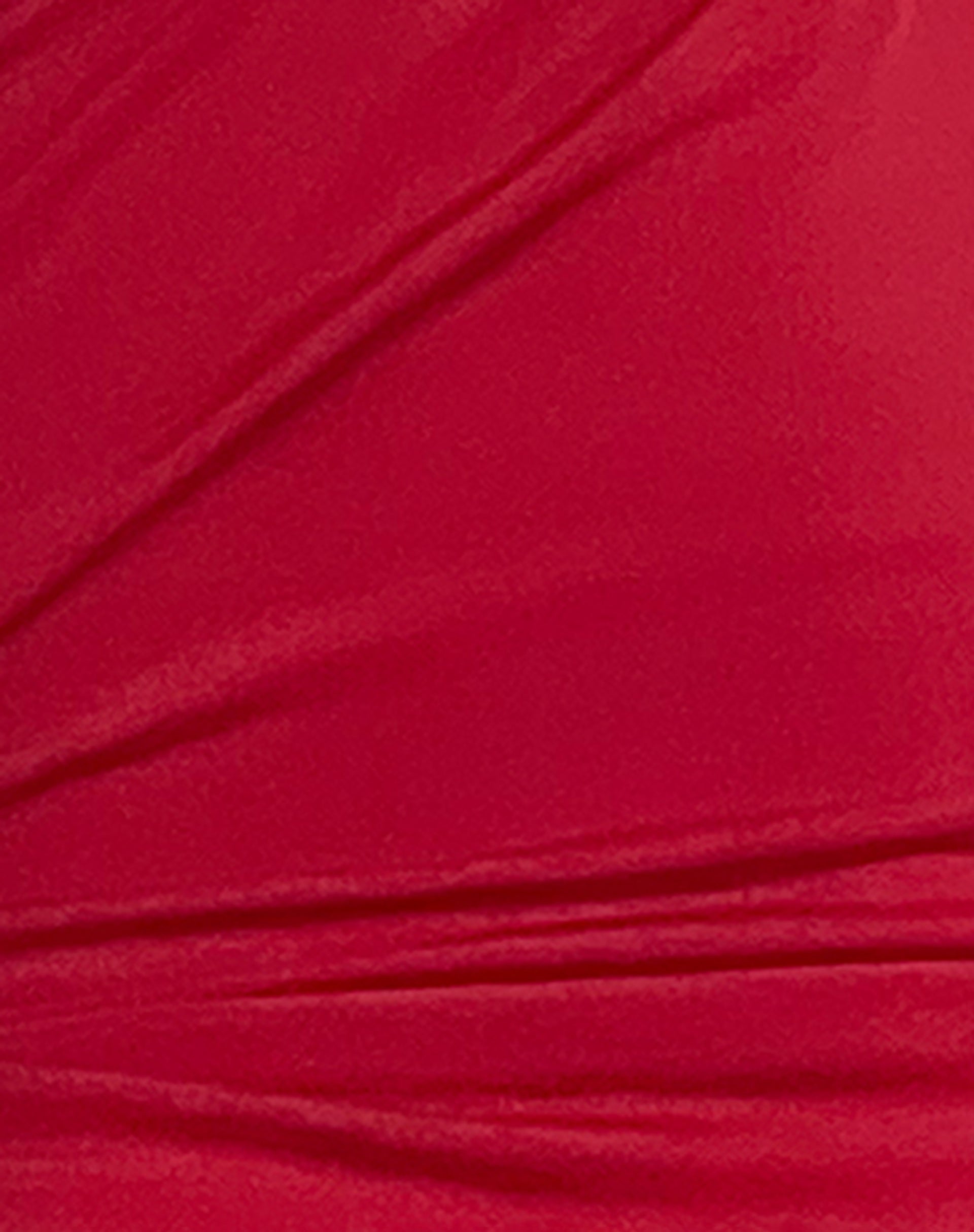 Atala Front Twist Bandeau Top in Red-Nico Sky