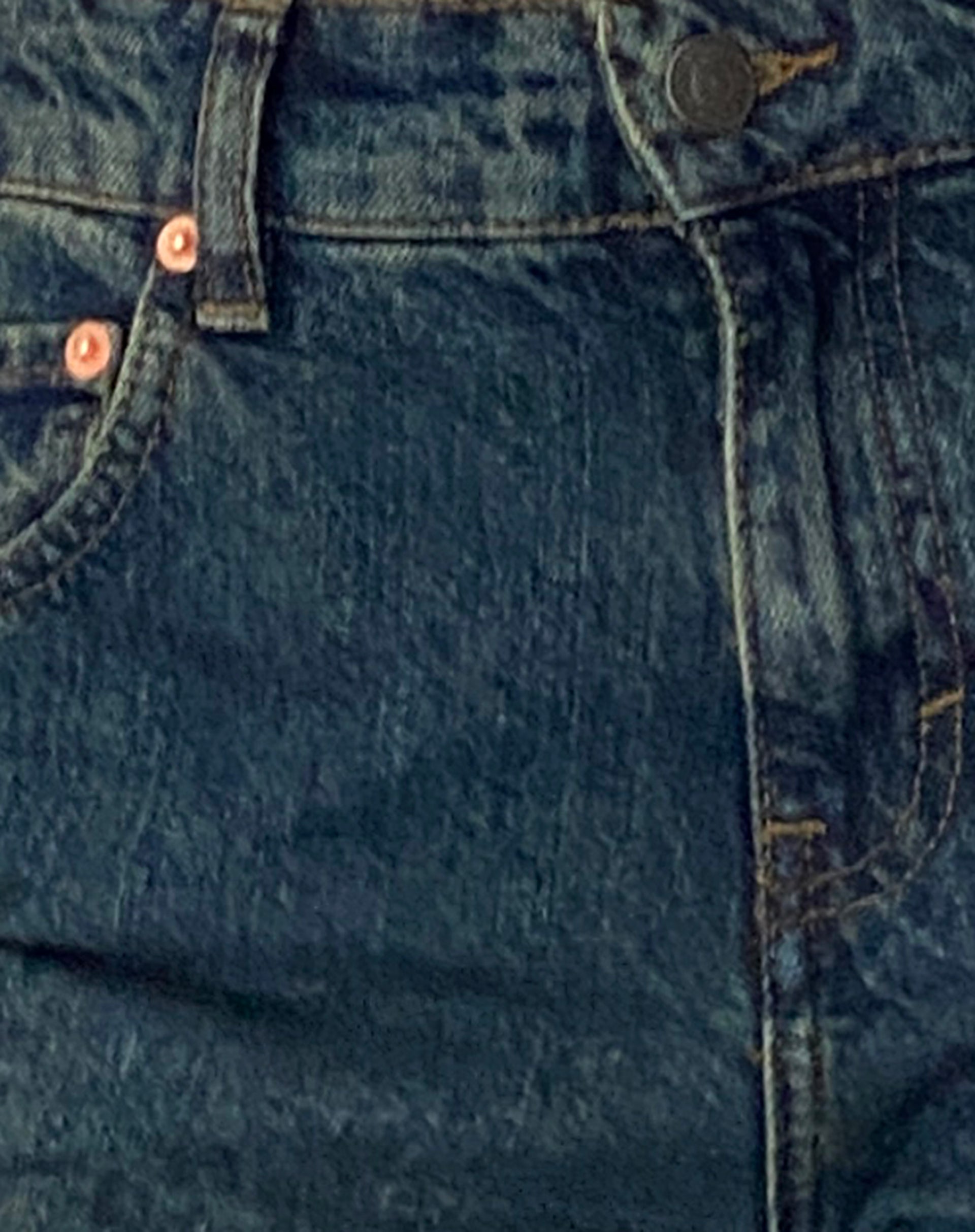 Roomy Mid Rise Jorts in Brown Blue Acid-Nico Sky