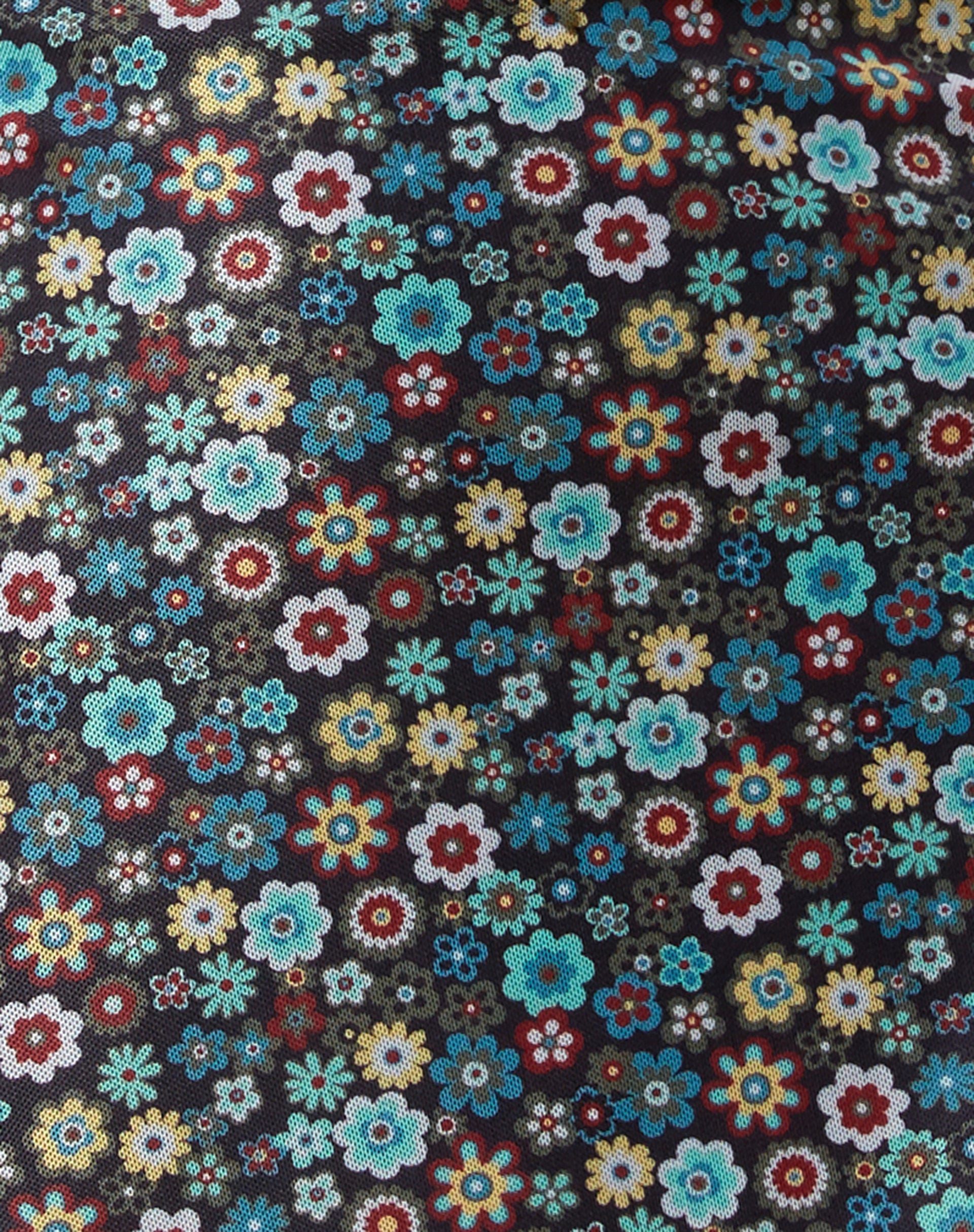 Avalie Mini Dress in Folk Floral-Nico Sky