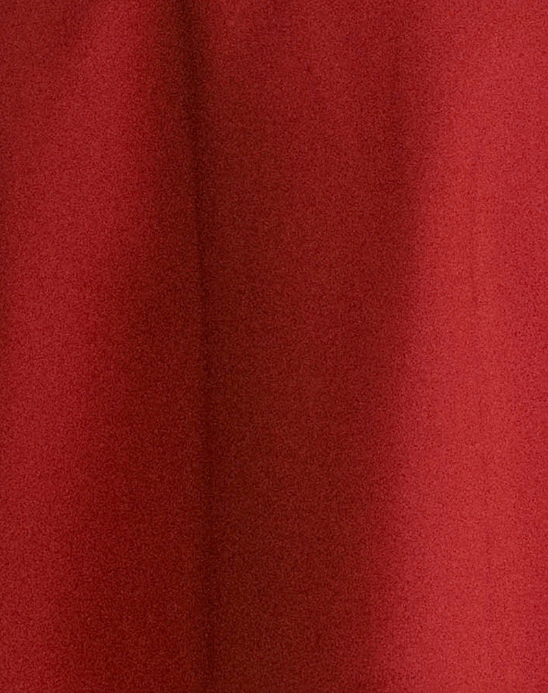 Audra Mini Dress in Red-Nico Sky