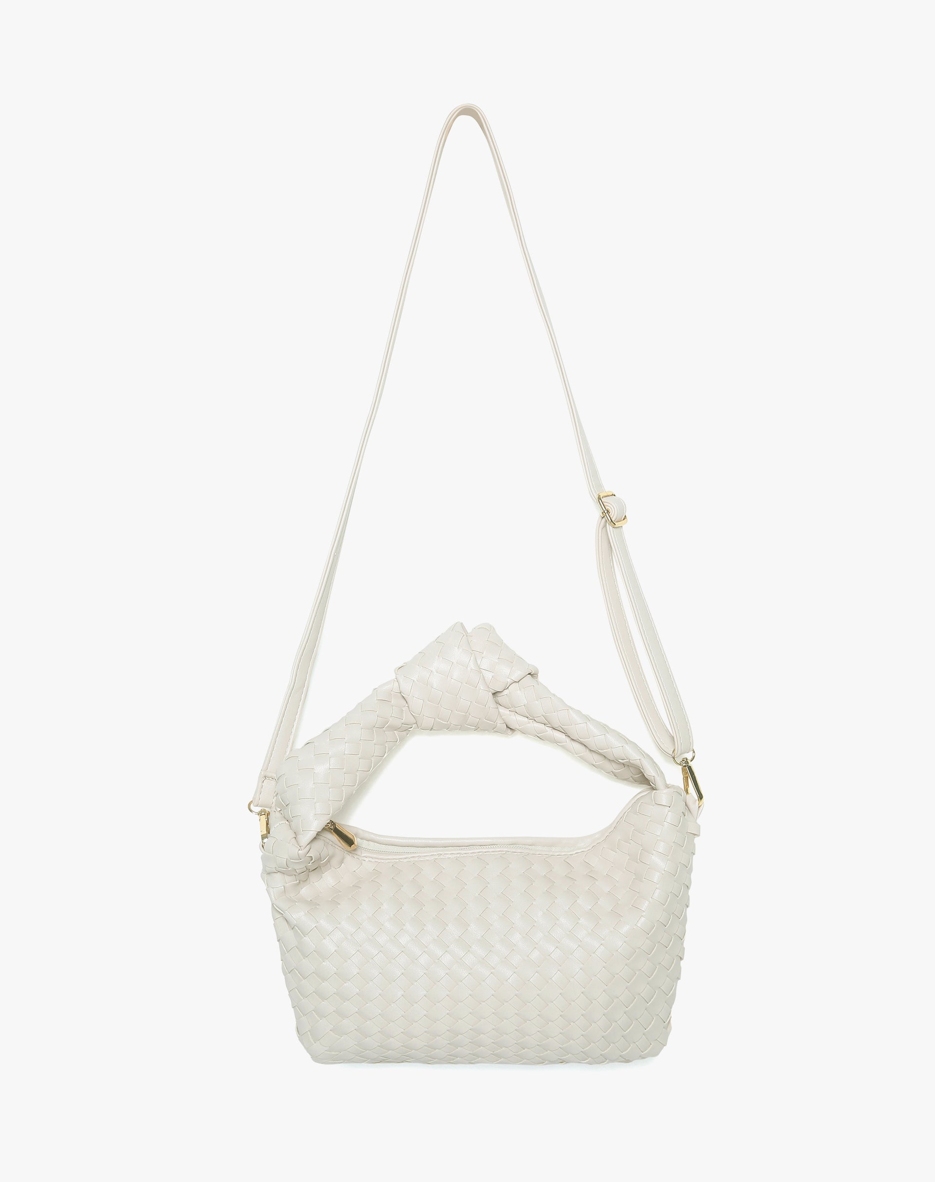 Dolton Shoulder Bag in White-Nico Sky