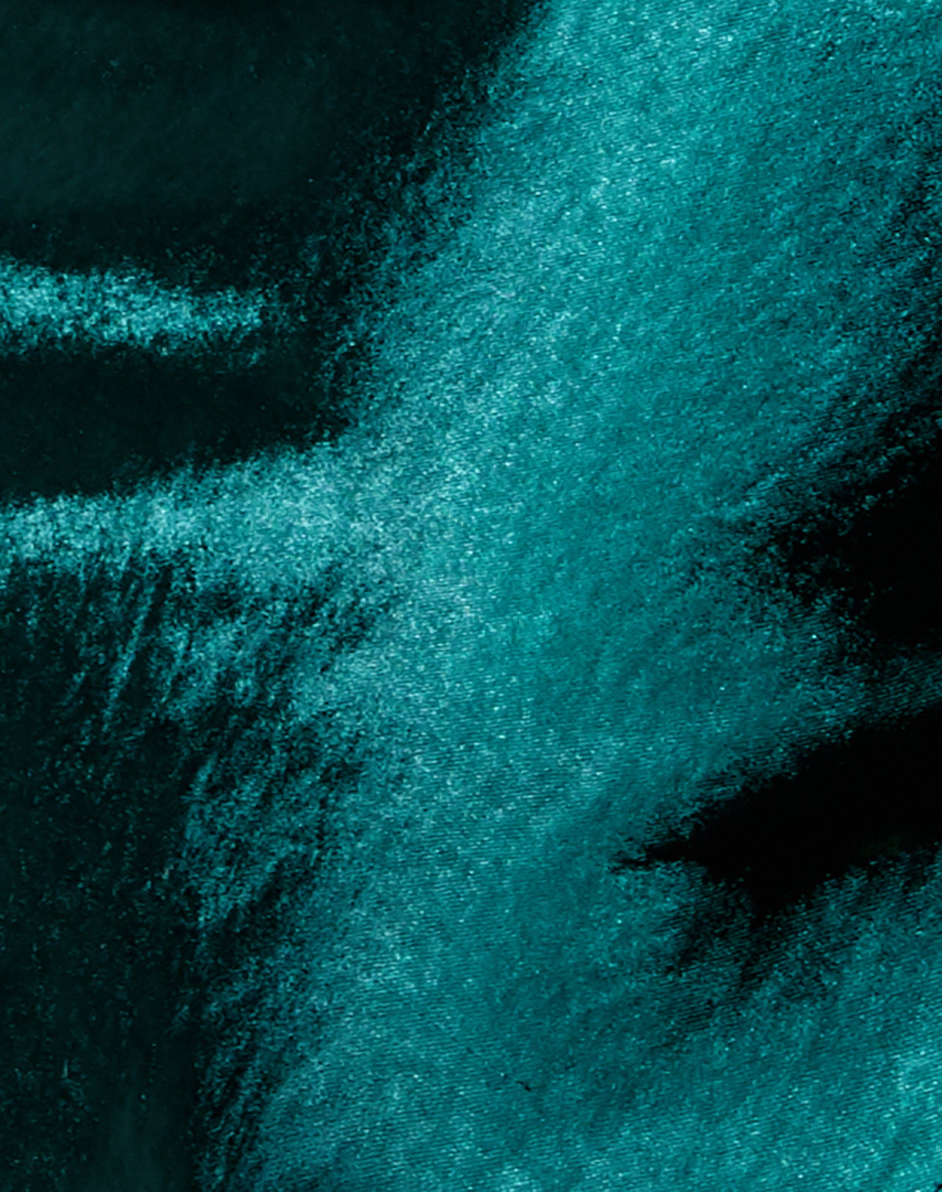 Baila Crop Top in Satin Forest Green-Nico Sky