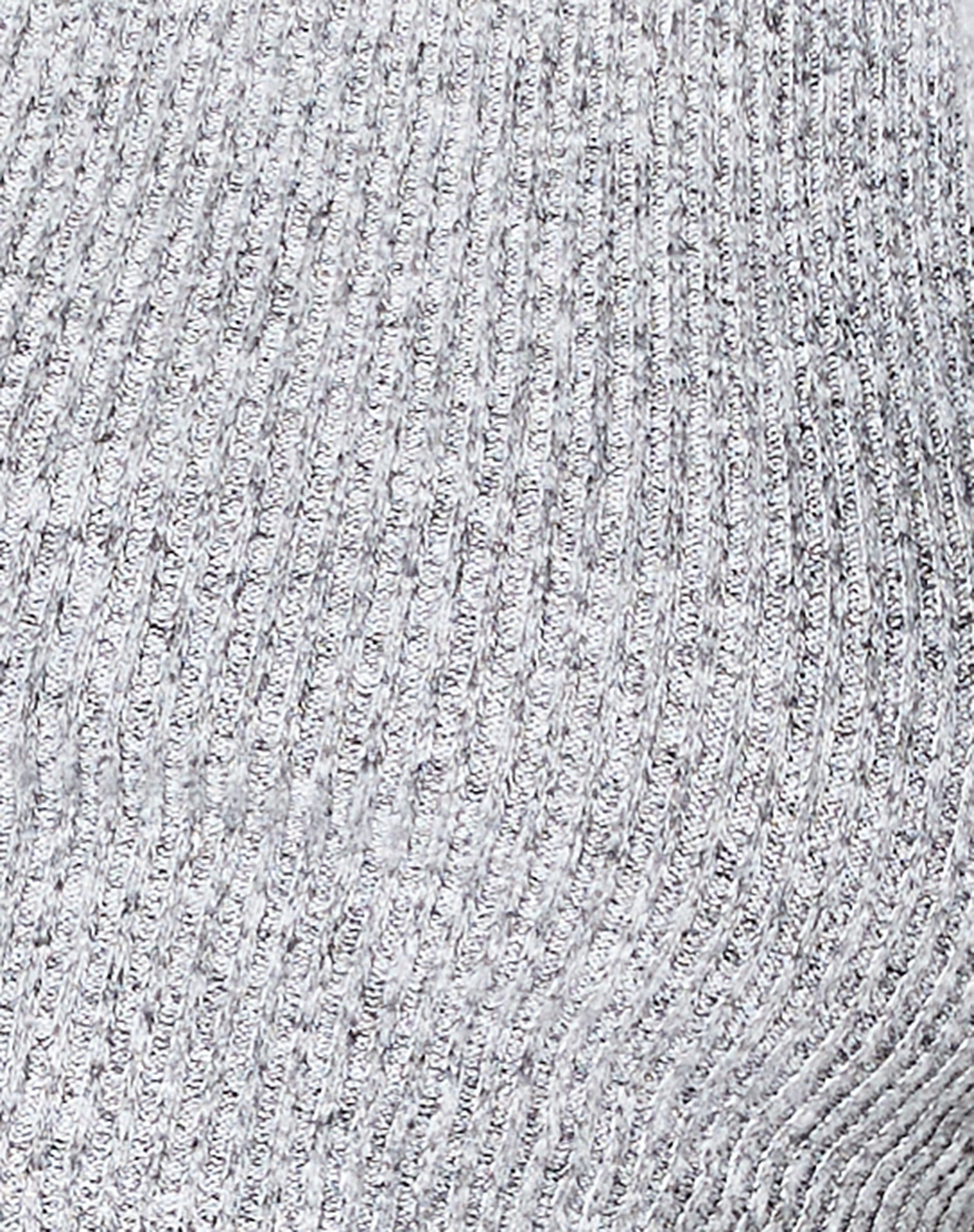 Balleri Crop Top in Rib Grey-Nico Sky