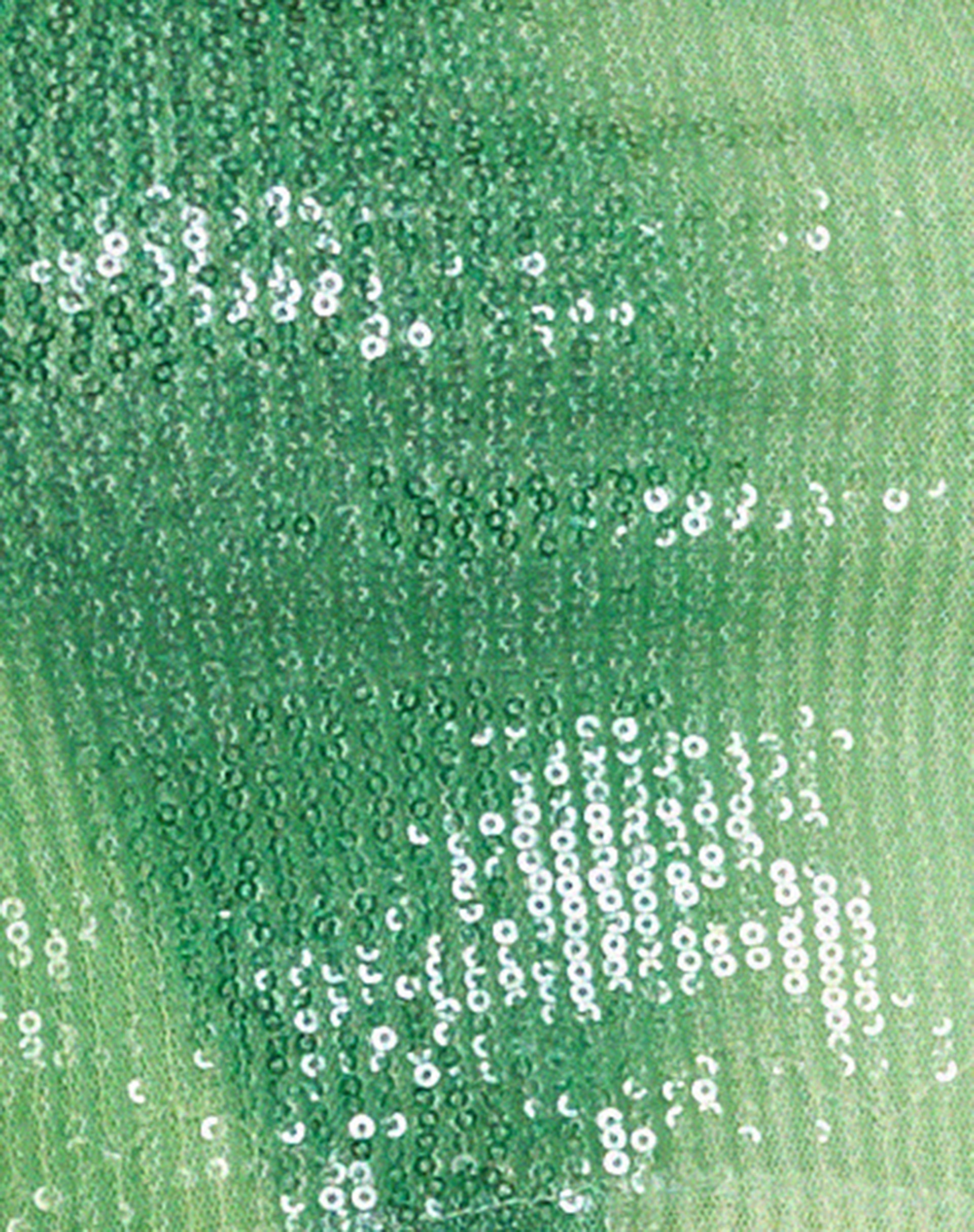 Bandira Bandeau Top in Sequin Solarized Green-Nico Sky