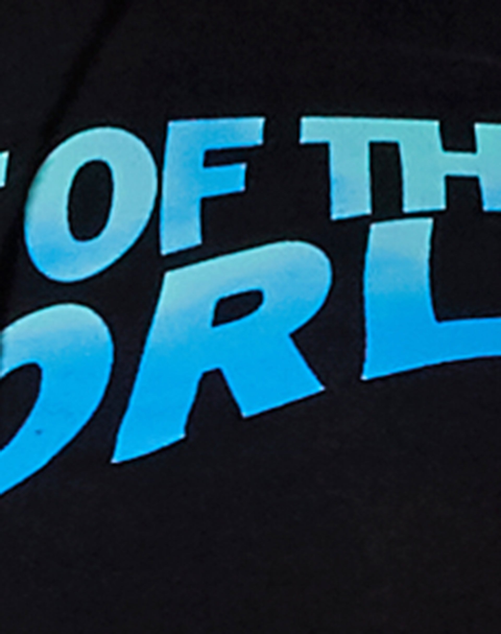 Baye Crop Top in Black Out Of This World-Nico Sky