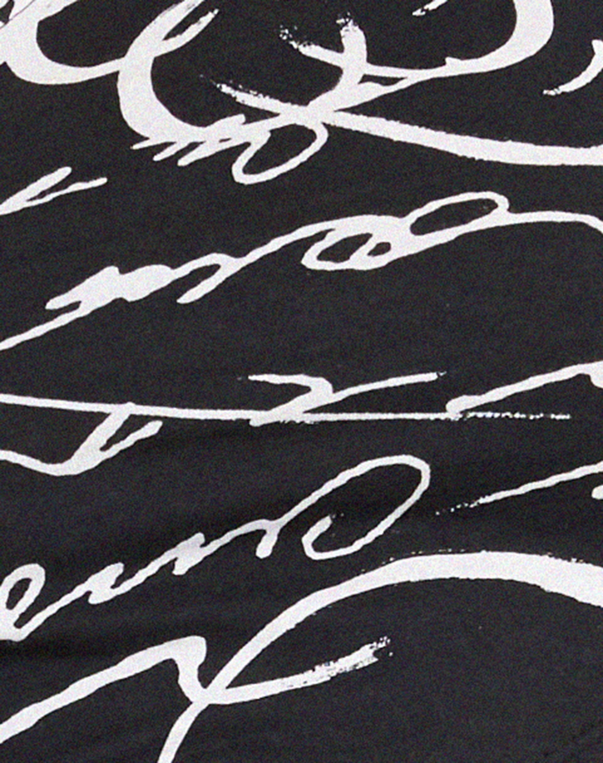 Baylee Crop Top in Mono Doodle Black-Nico Sky