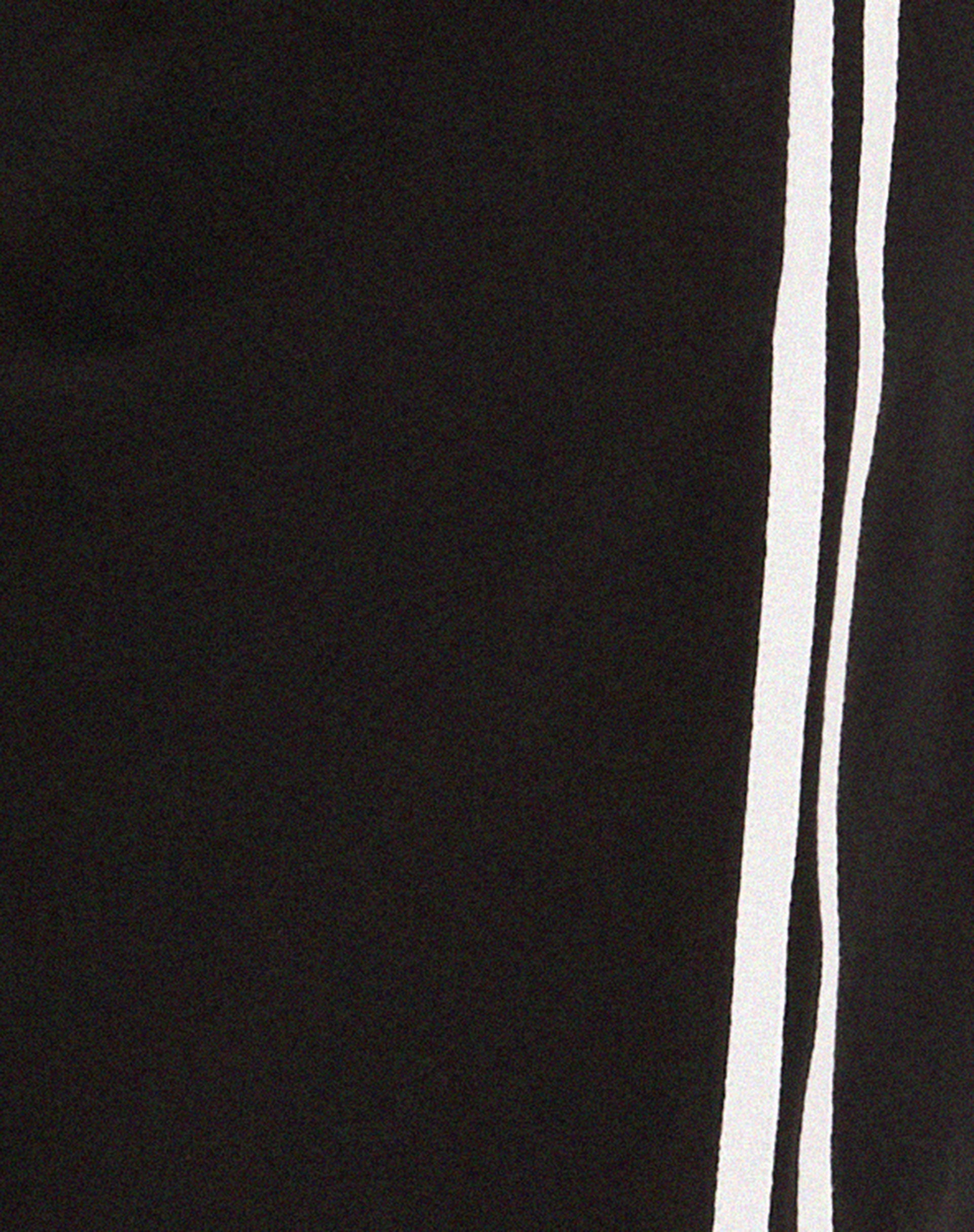 Bennett Wide Leg Trouser in Tailoring Black with White Stripe-Nico Sky