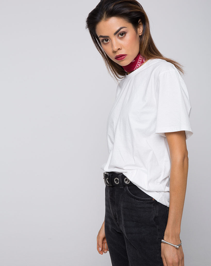 Big Boy Tee in HK Night Life White-Nico Sky