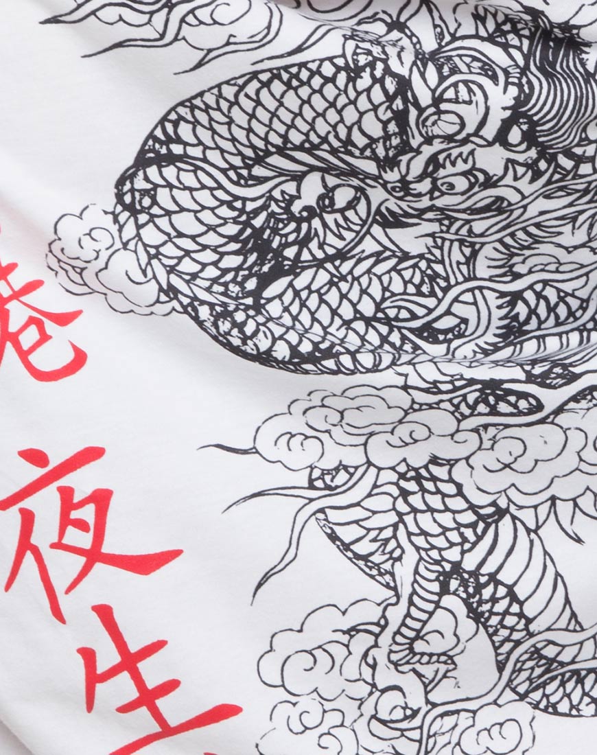 Big Boy Tee in HK Night Life White-Nico Sky