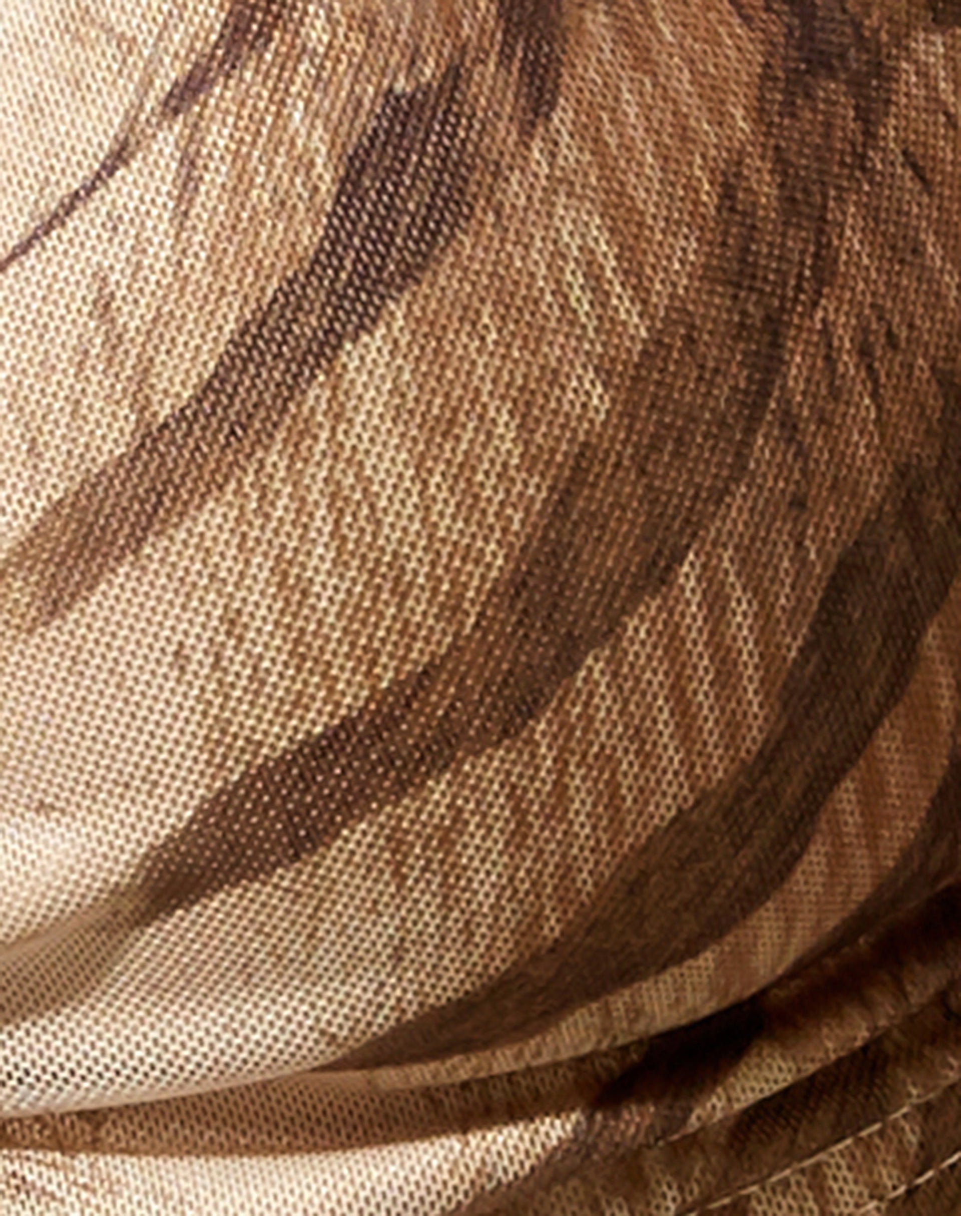 Bima Crop Top in Tiger Brown-Nico Sky