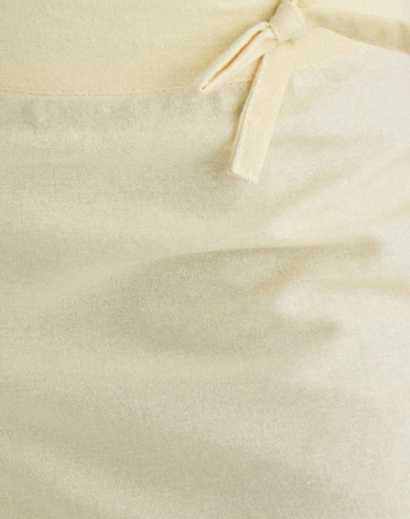 Blazy Tie Short in Lemon-Nico Sky