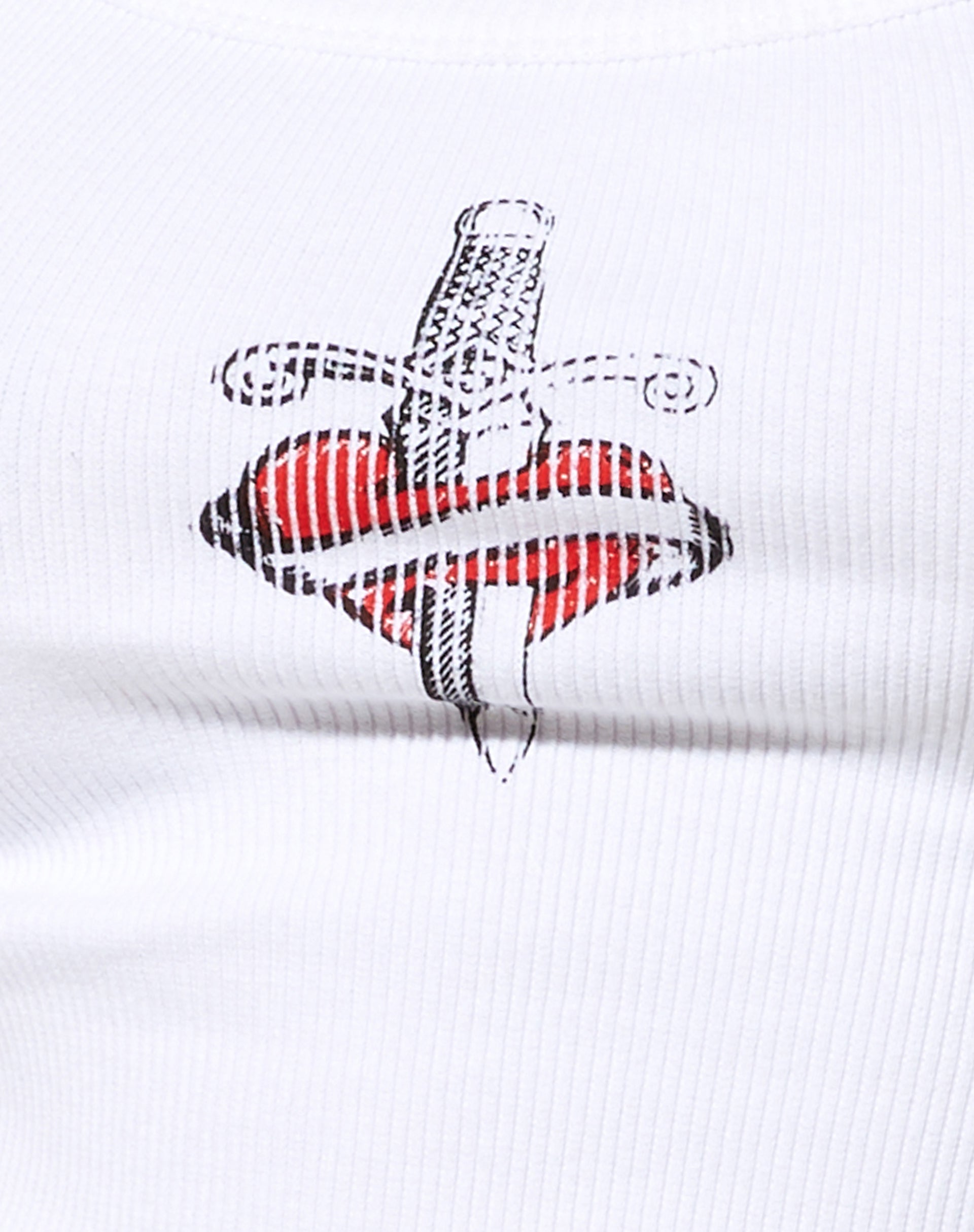 Blois Crop Top in White Not Missing You-Nico Sky