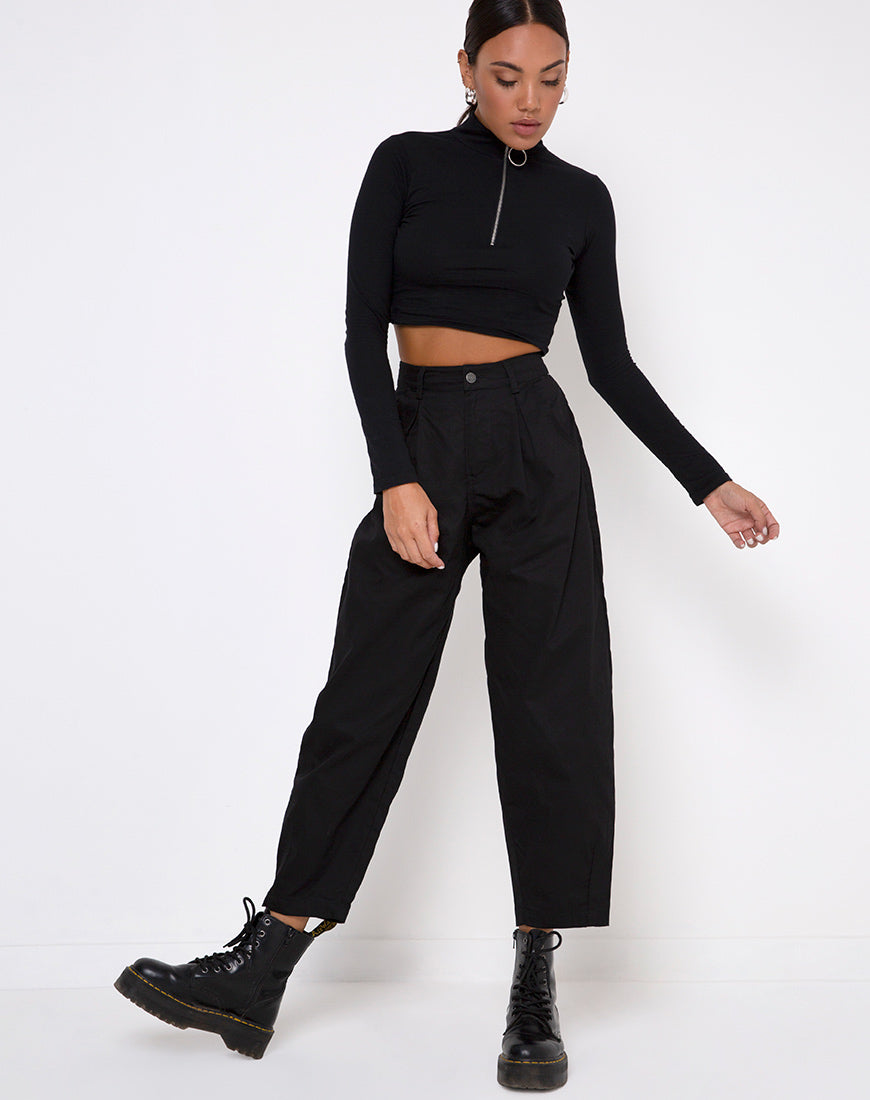 Bogo Pants in Black-Nico Sky