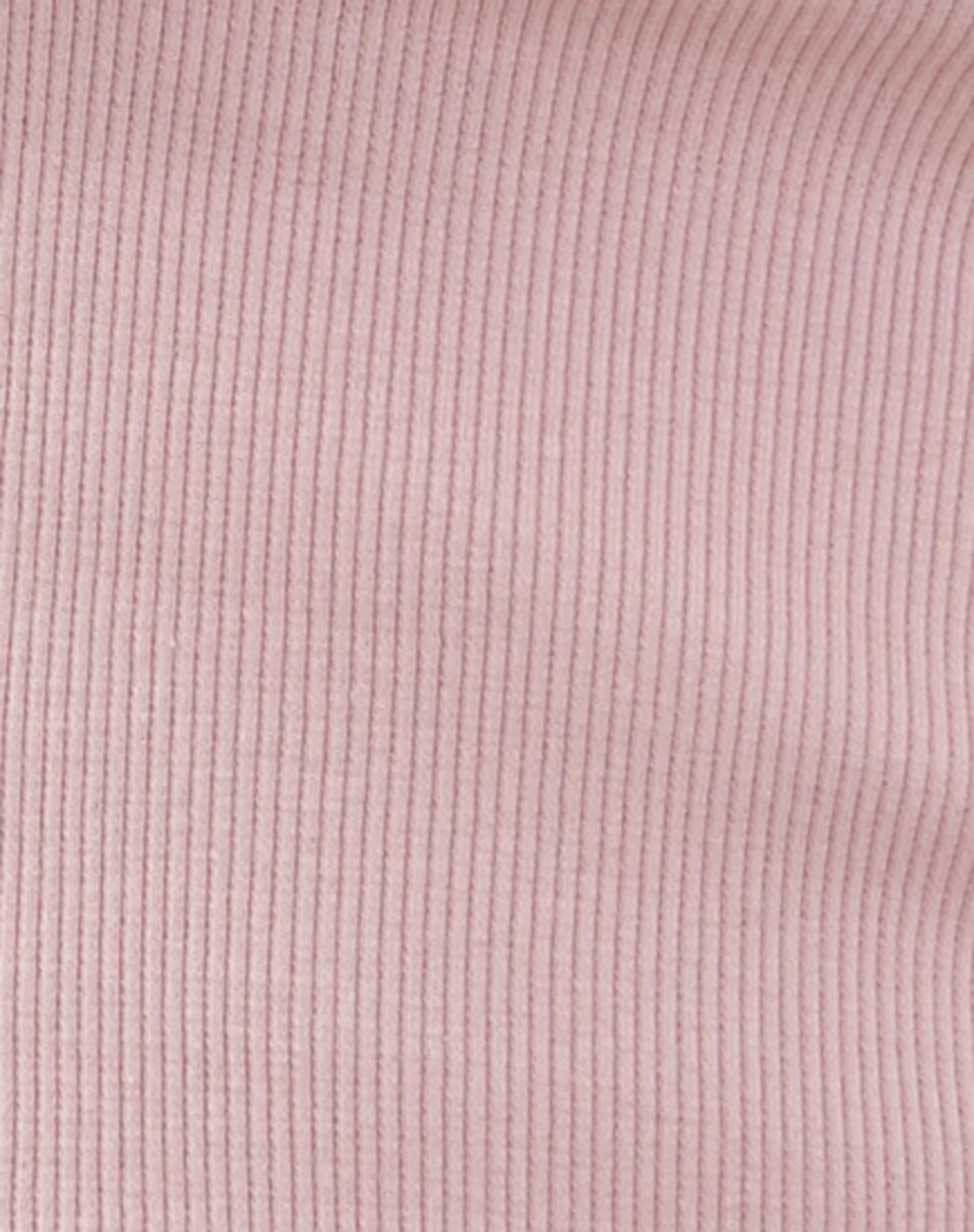 Bovillo Cap Sleeve Top in Pink Lady Ribbed Jersey-Nico Sky