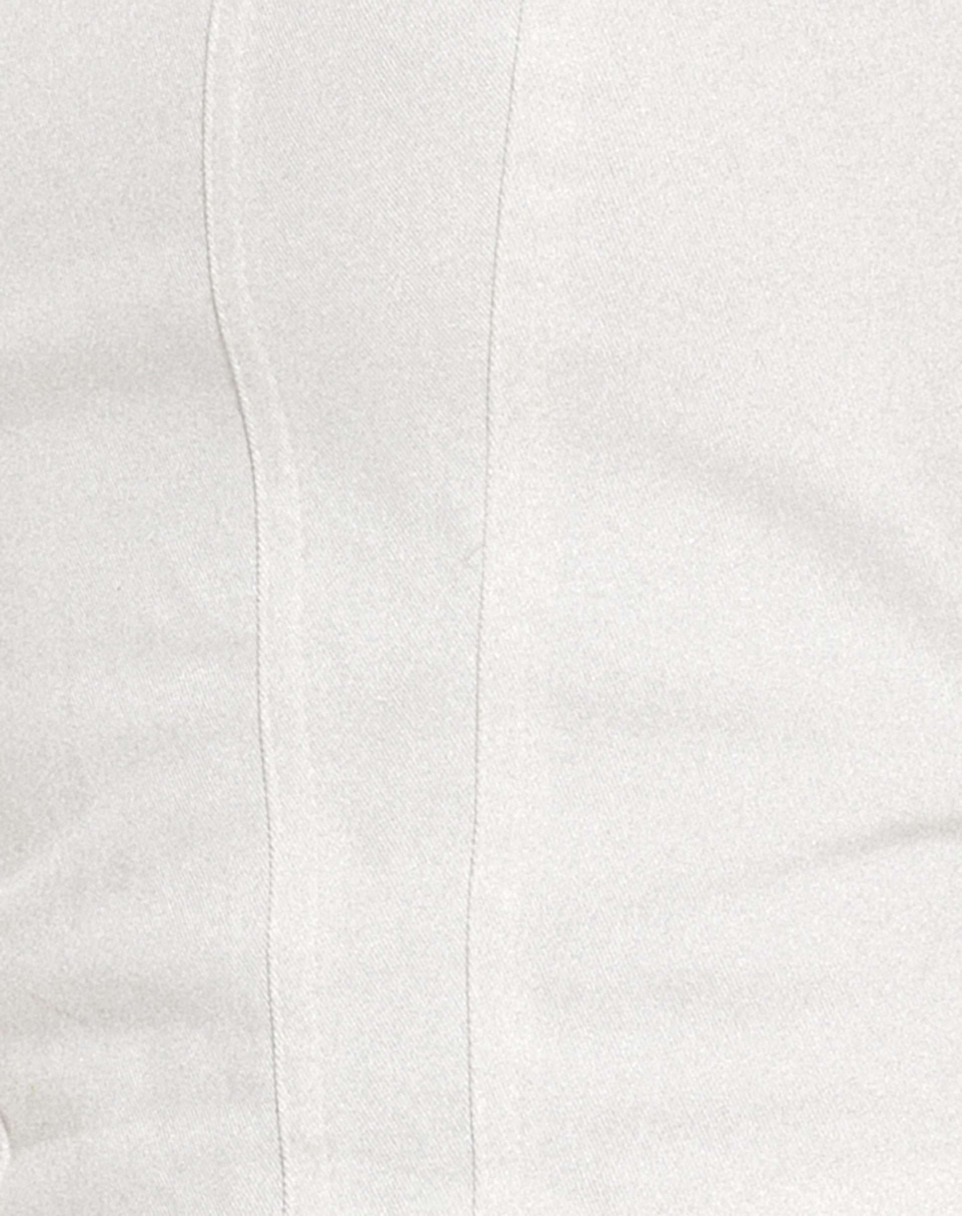 MOTEL X BARBARA Steia Corset Top in White-Nico Sky