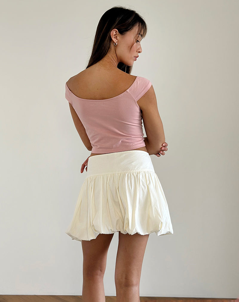 Cania Corset Top in Pink Lady-Nico Sky