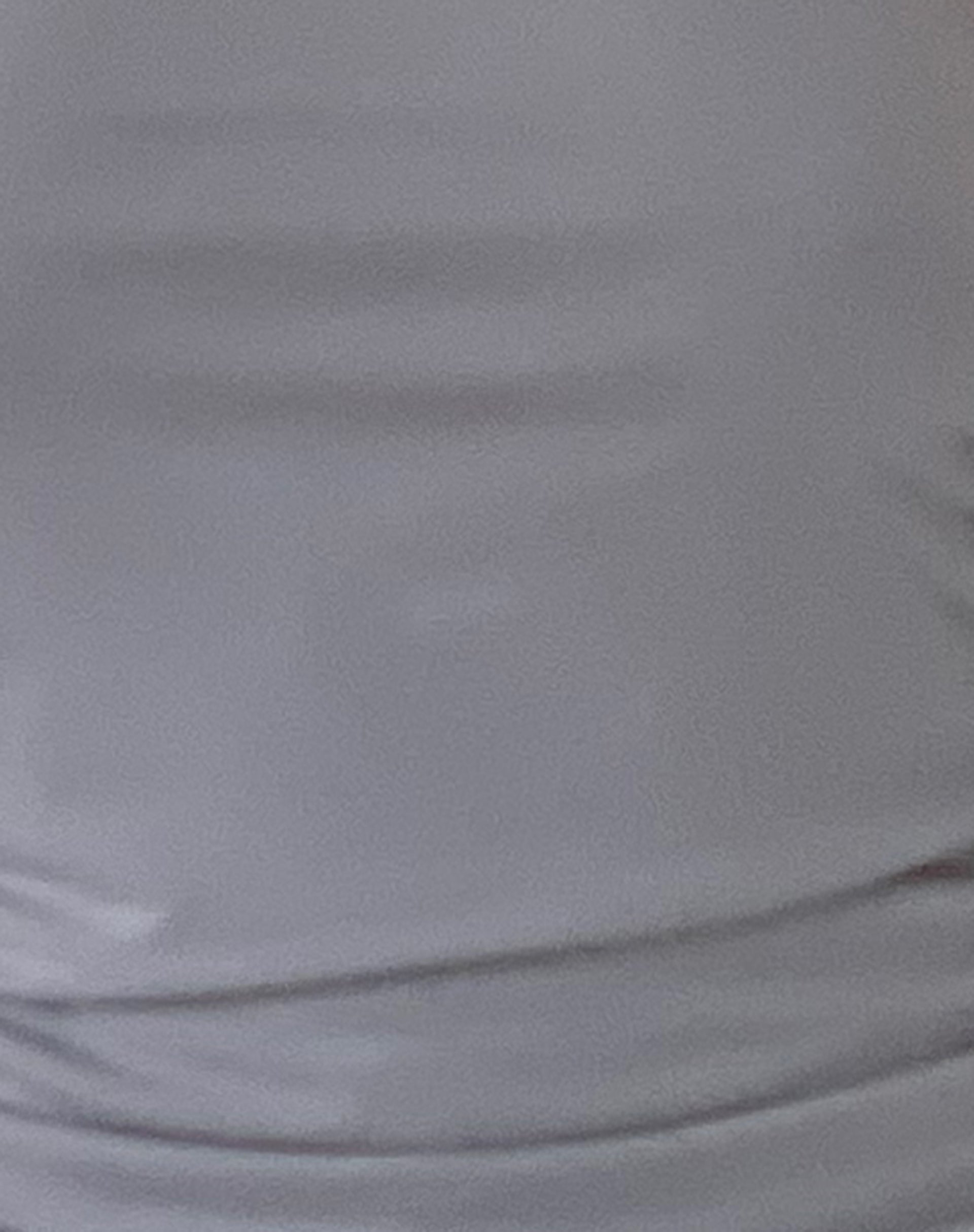 MOTEL X JACQUIE Carlie Bandeau Mini Dress in Slinky Grey-Nico Sky