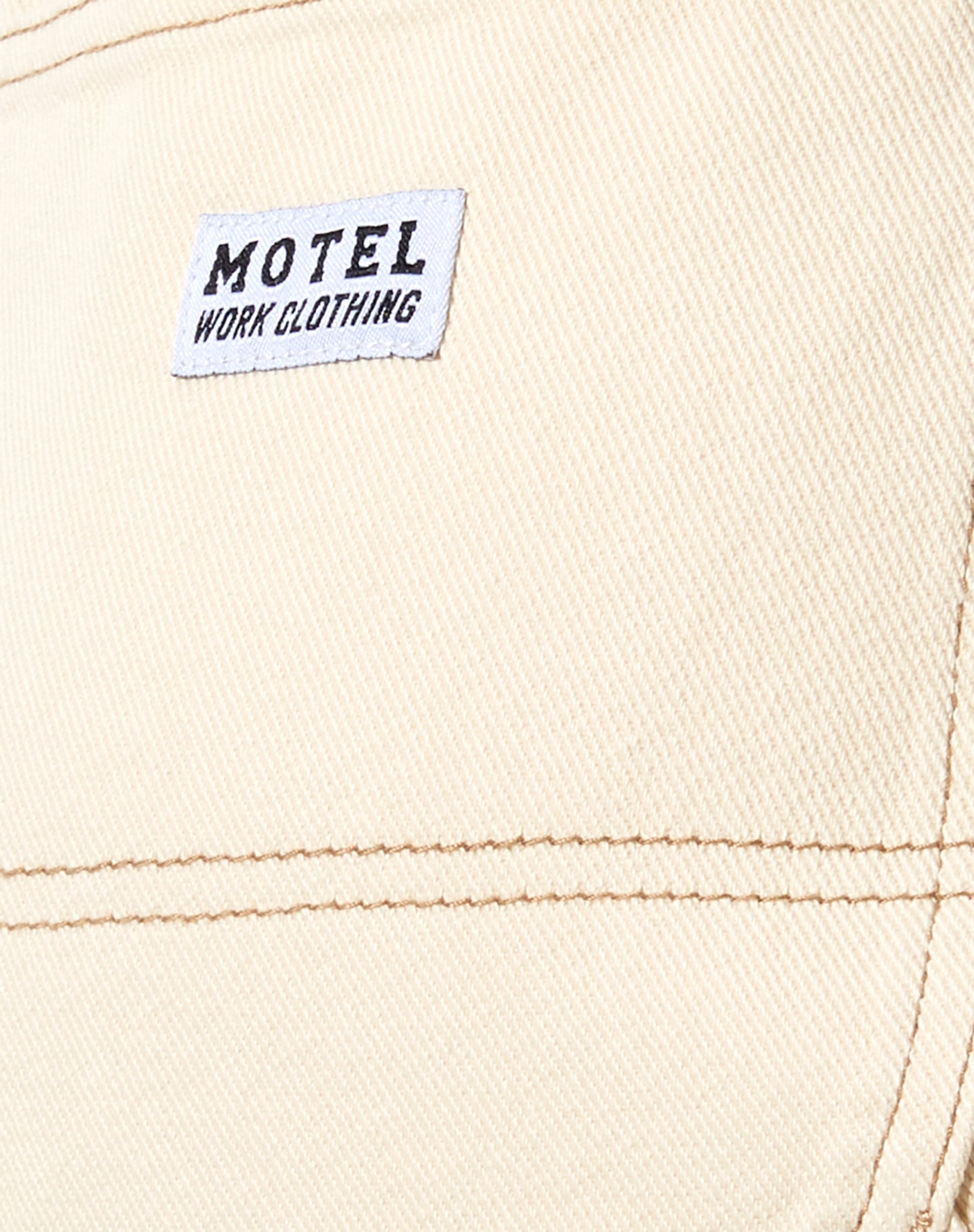 Carpenter Jeans in Ecru-Nico Sky