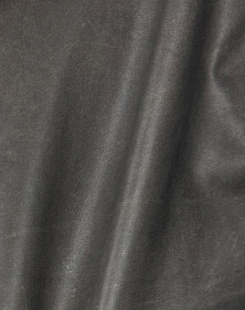 Cavita Distressed Jacket in PU Olive-Nico Sky