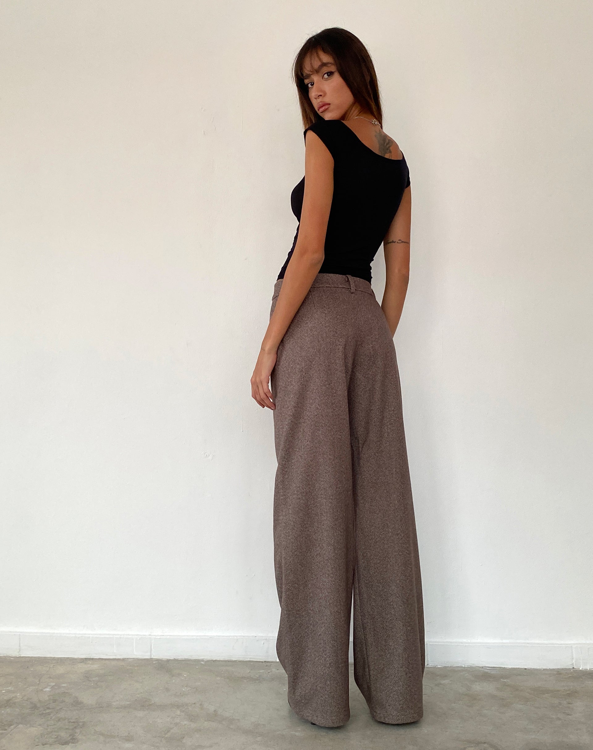 Charya Off The Shoulder Top in Black-Nico Sky