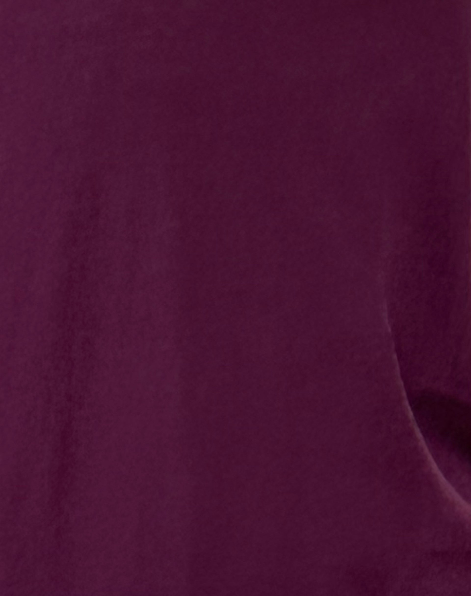 Damon Baggy Long Sleeve Top in Oxblood Tissue Jersey-Nico Sky