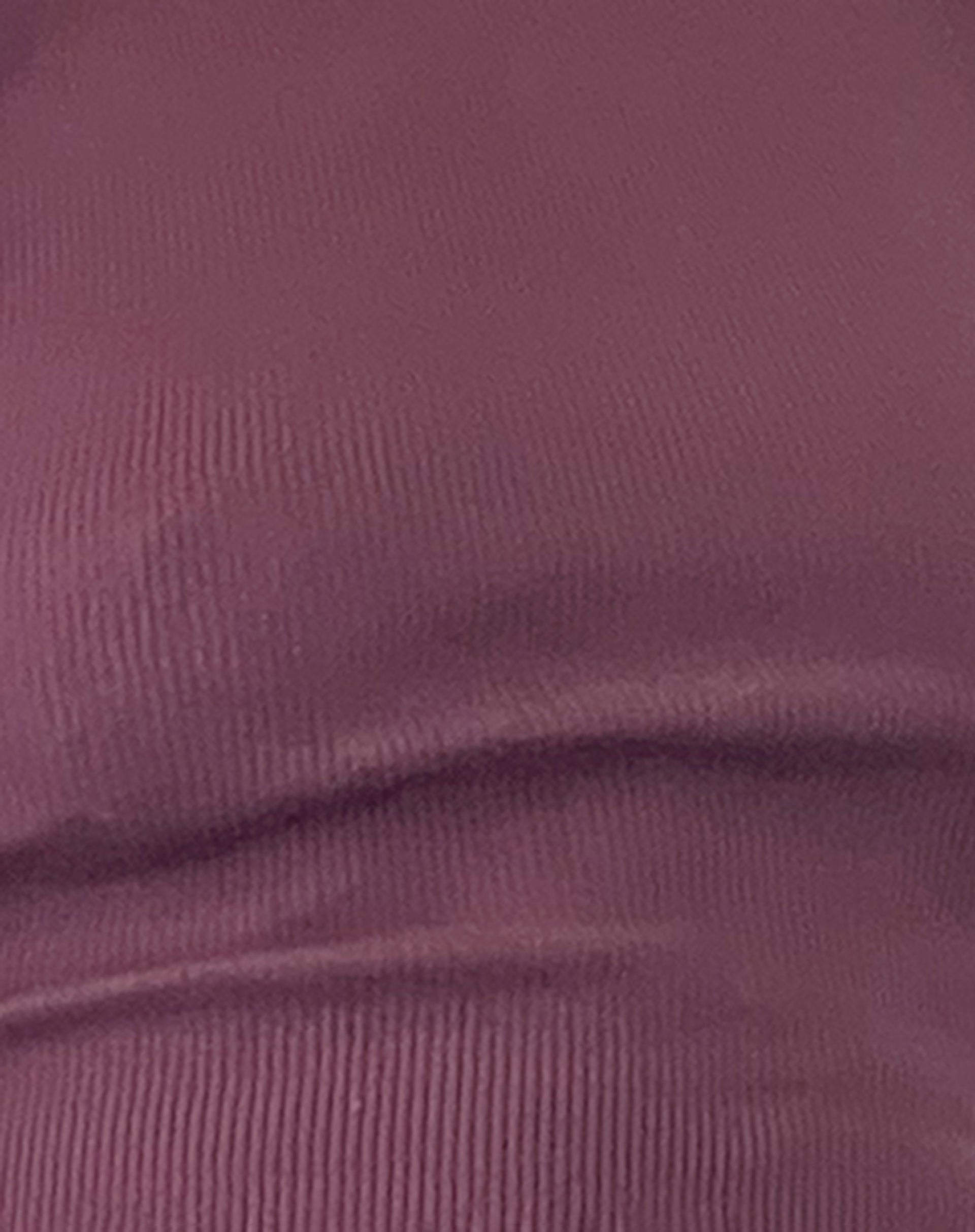 Elyto Ribbed Open Back Tee in Mauve-Nico Sky