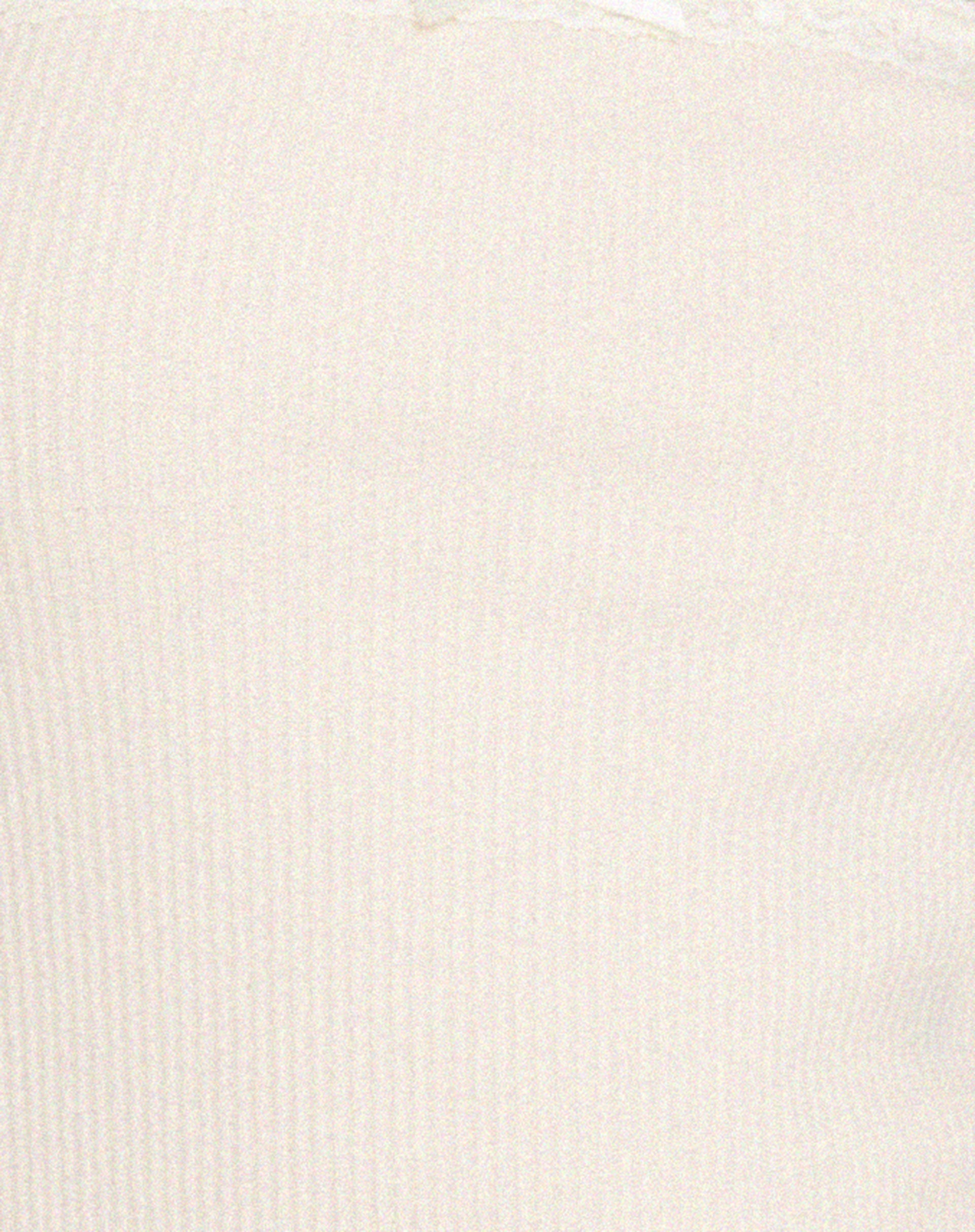 Ernie Bandeau Rib Top in Ivory-Nico Sky