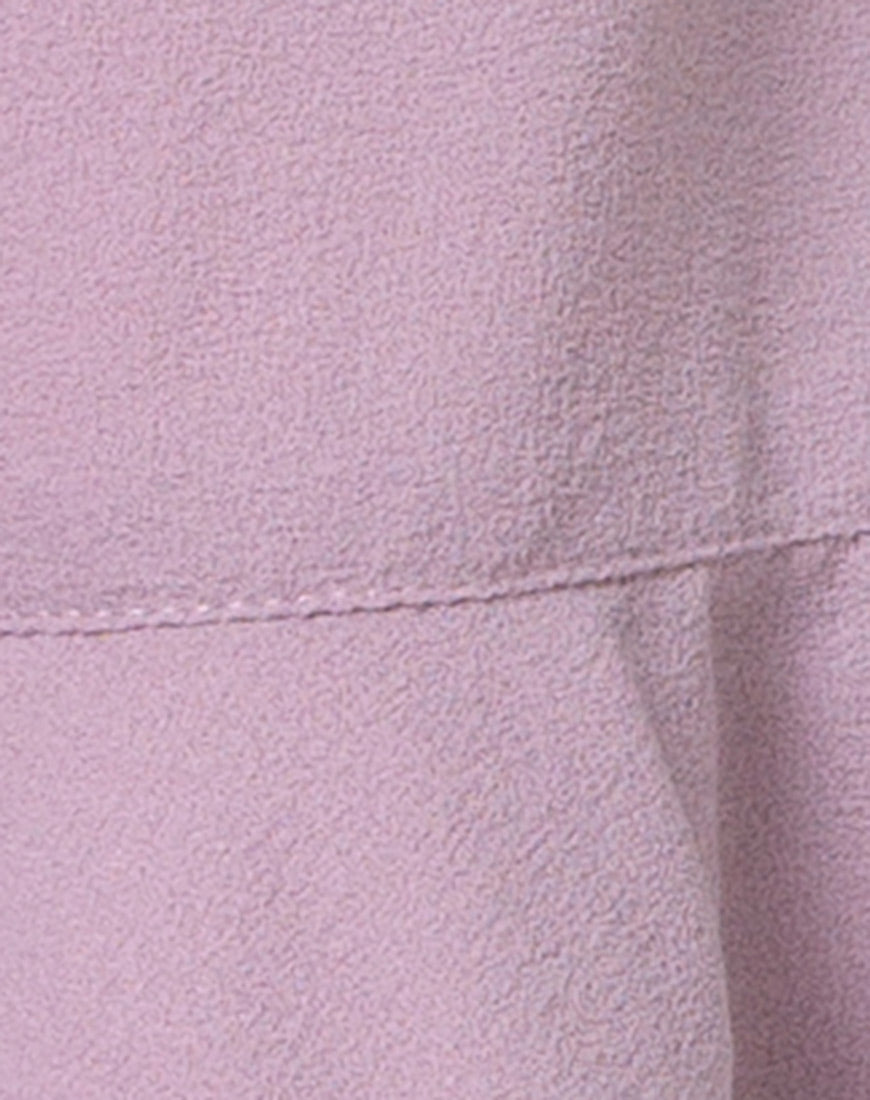 Espha Crop Top in Heather-Nico Sky