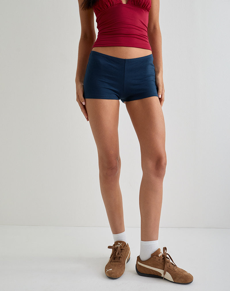 Eunia Short in Navy-Nico Sky