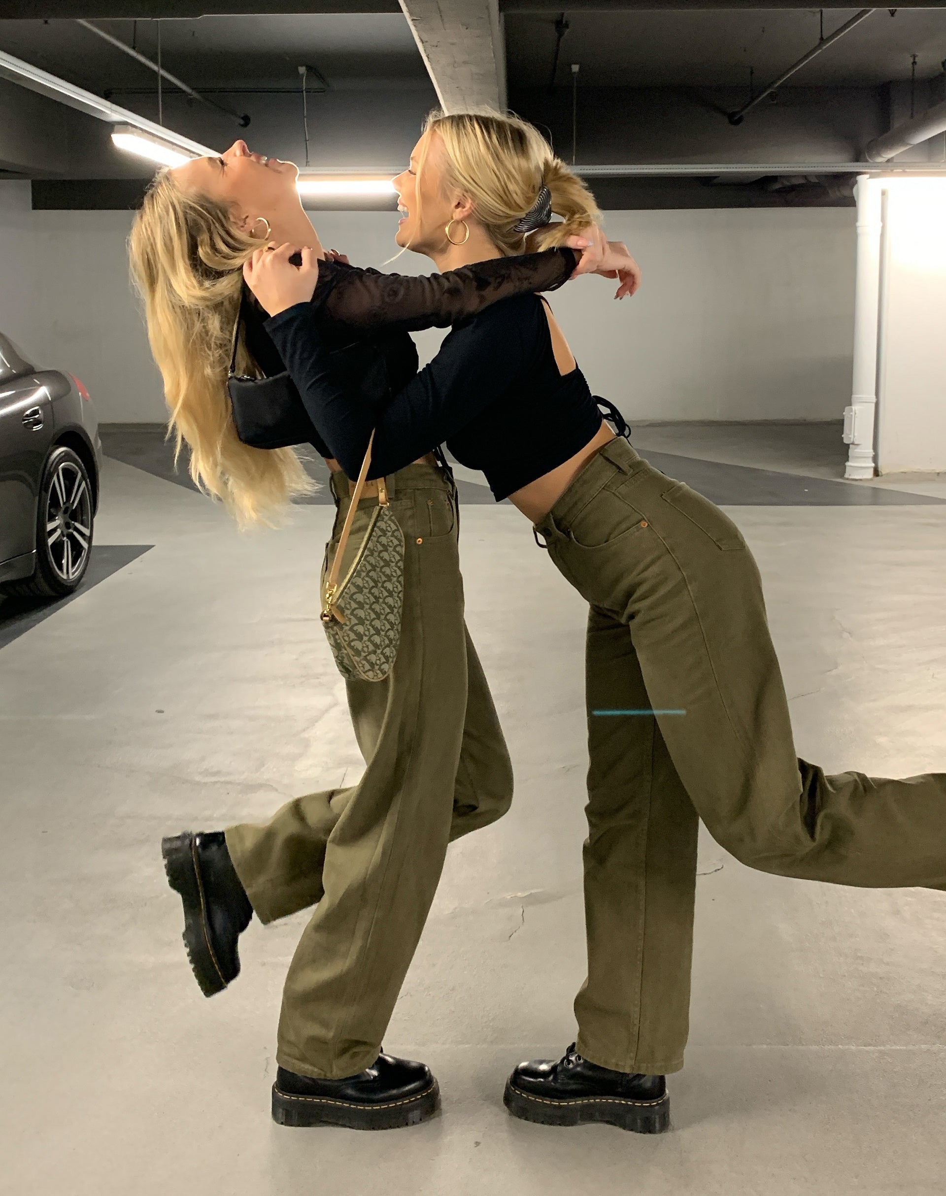 Parallel Jeans in Khaki Green-Nico Sky