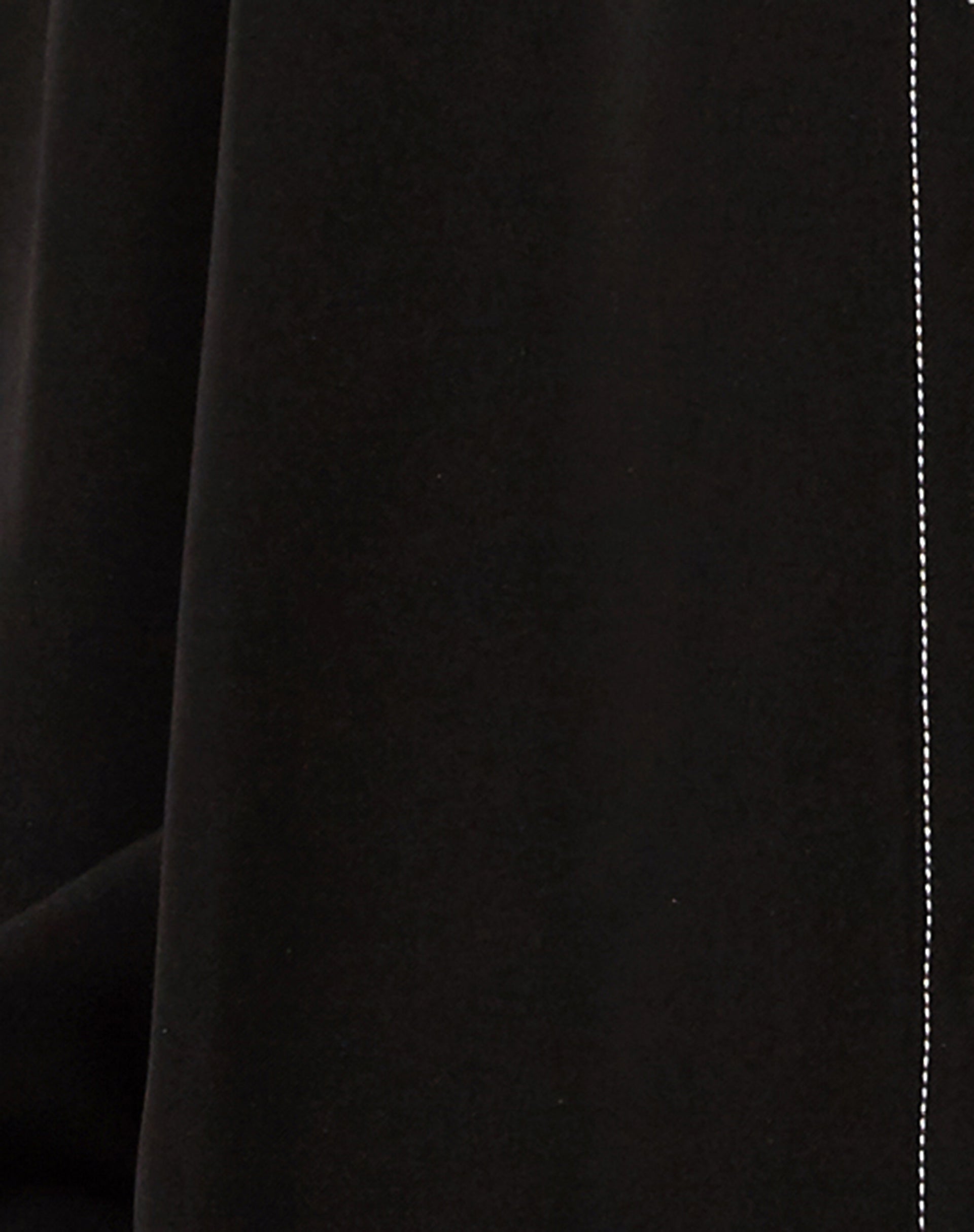 Gane Shirt in Black with White Stitch-Nico Sky