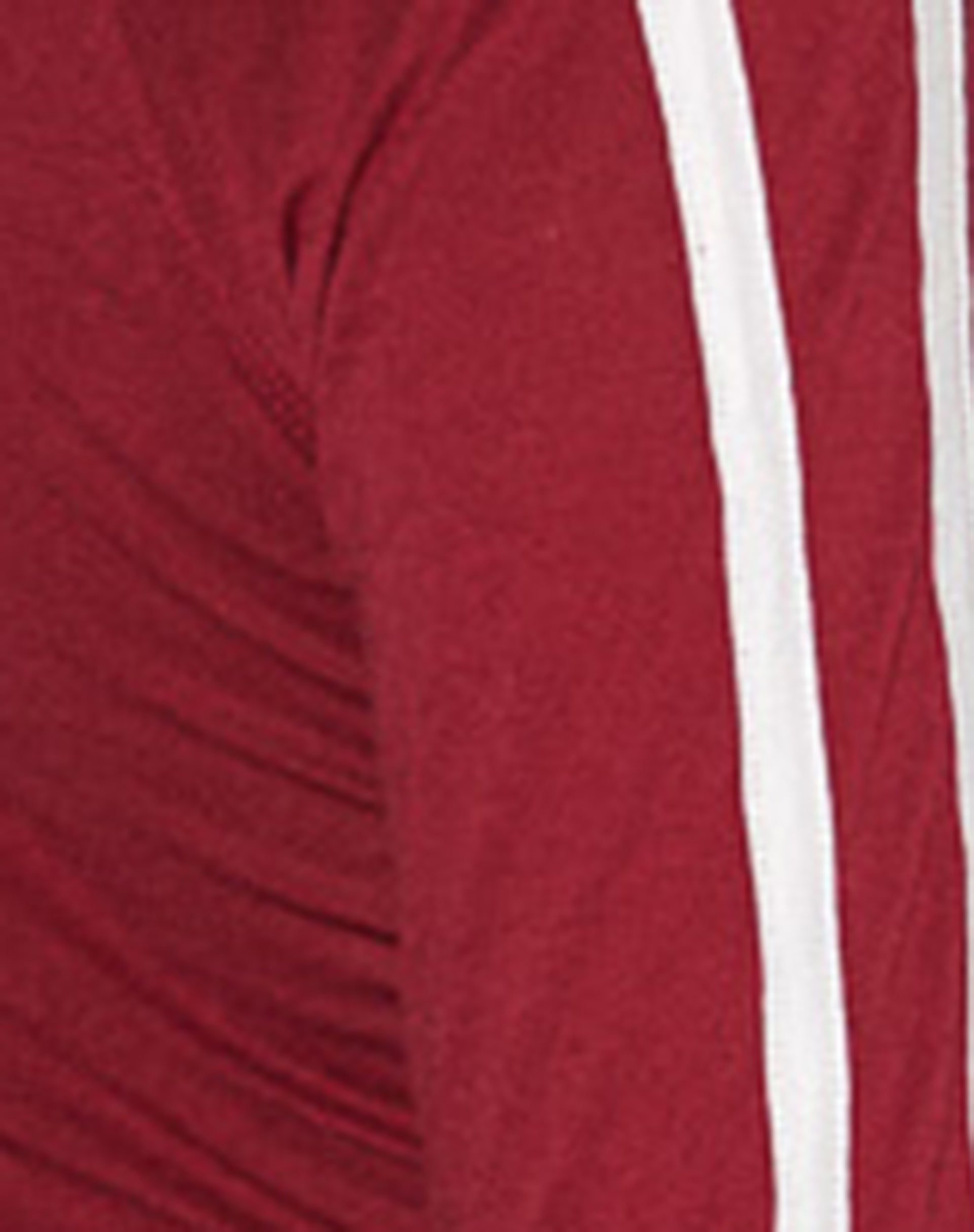 Gavya Long Sleeve Top in Red with White Piping-Nico Sky