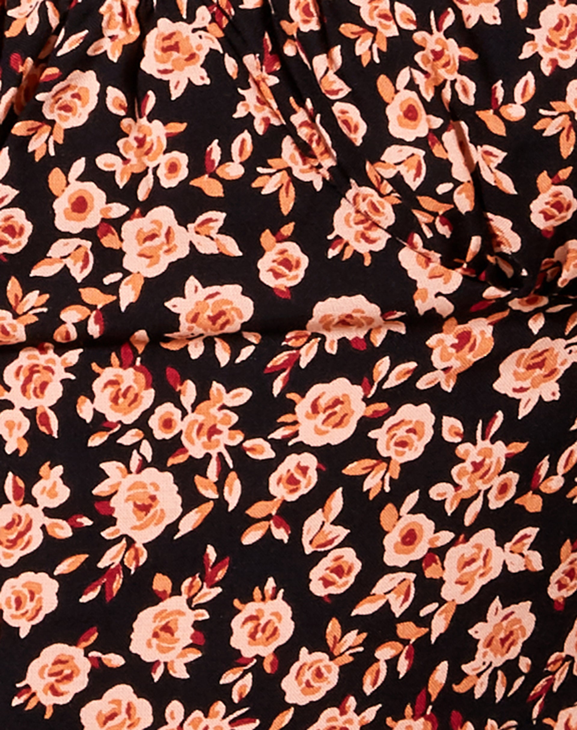 Gladis Vest Crop Top in Autumn Blossom-Nico Sky