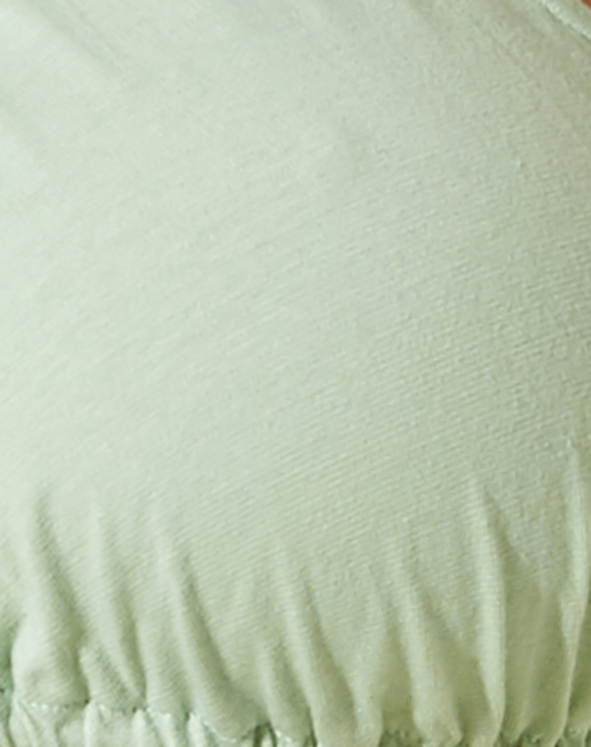 Gro Crop Top in Lido Green-Nico Sky