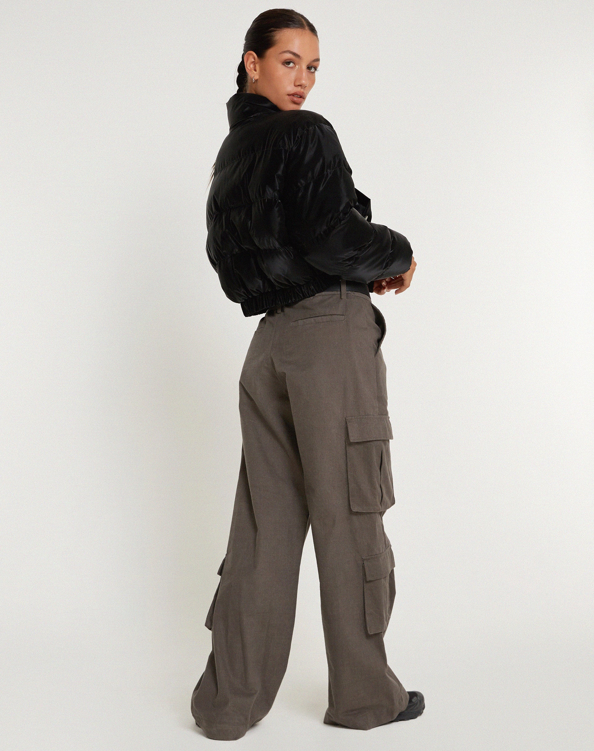 Guntur Puffa Jacket in Black-Nico Sky