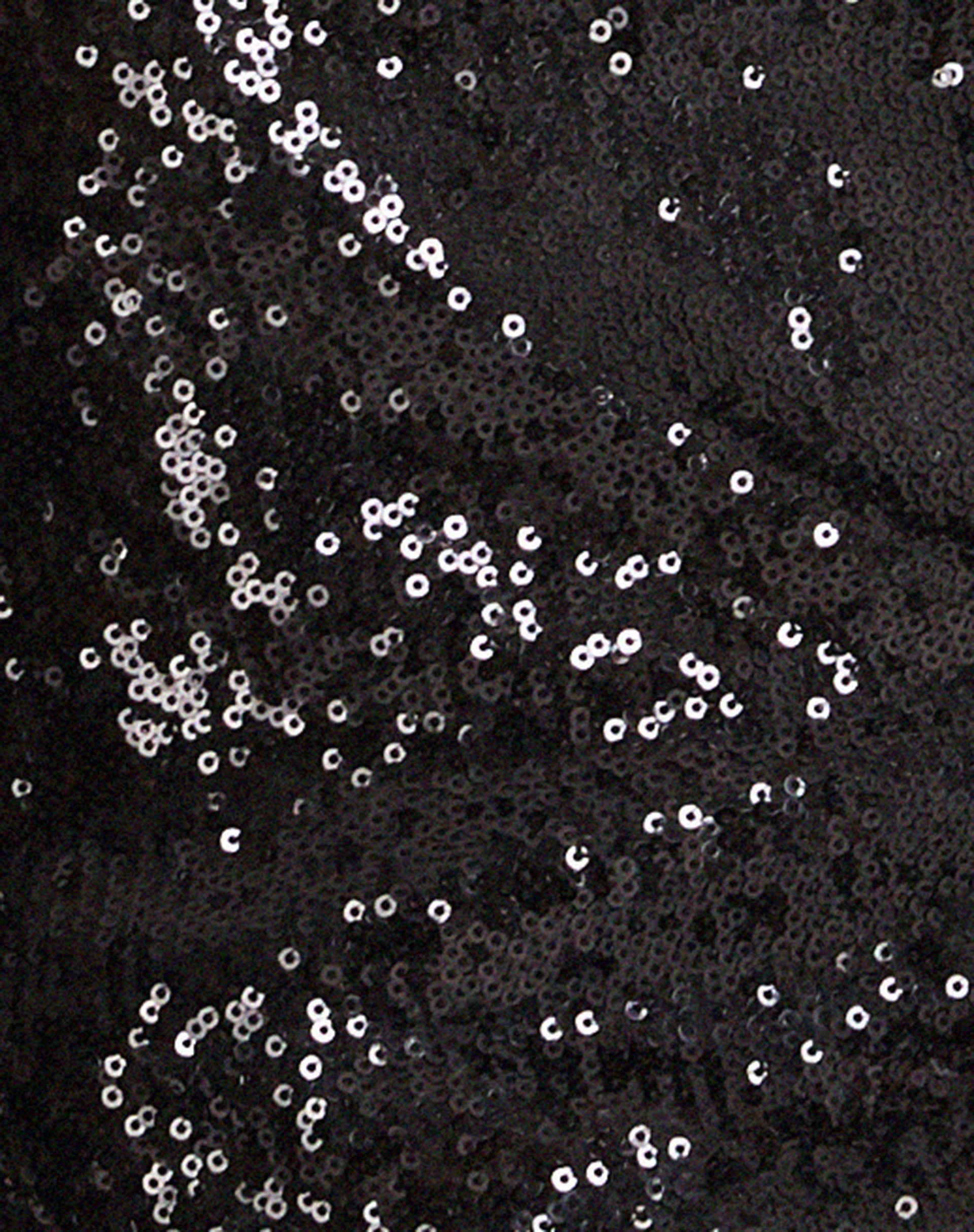 Hala Crop Vest Top in Black Sequin-Nico Sky