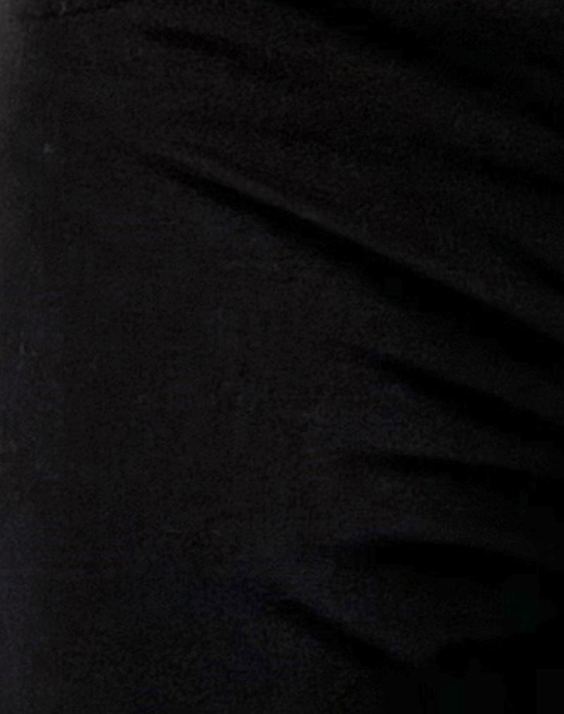 Tuni Capri Trousers in Tailoring Black-Nico Sky