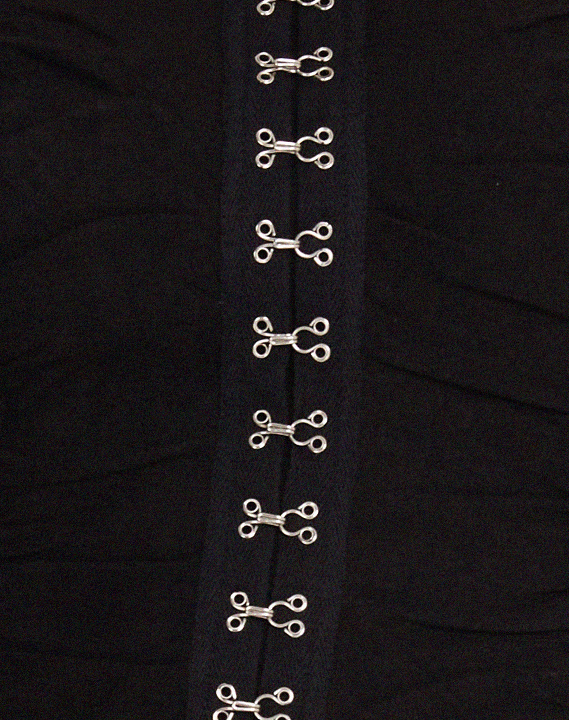 Hateya Corset Top in Black-Nico Sky