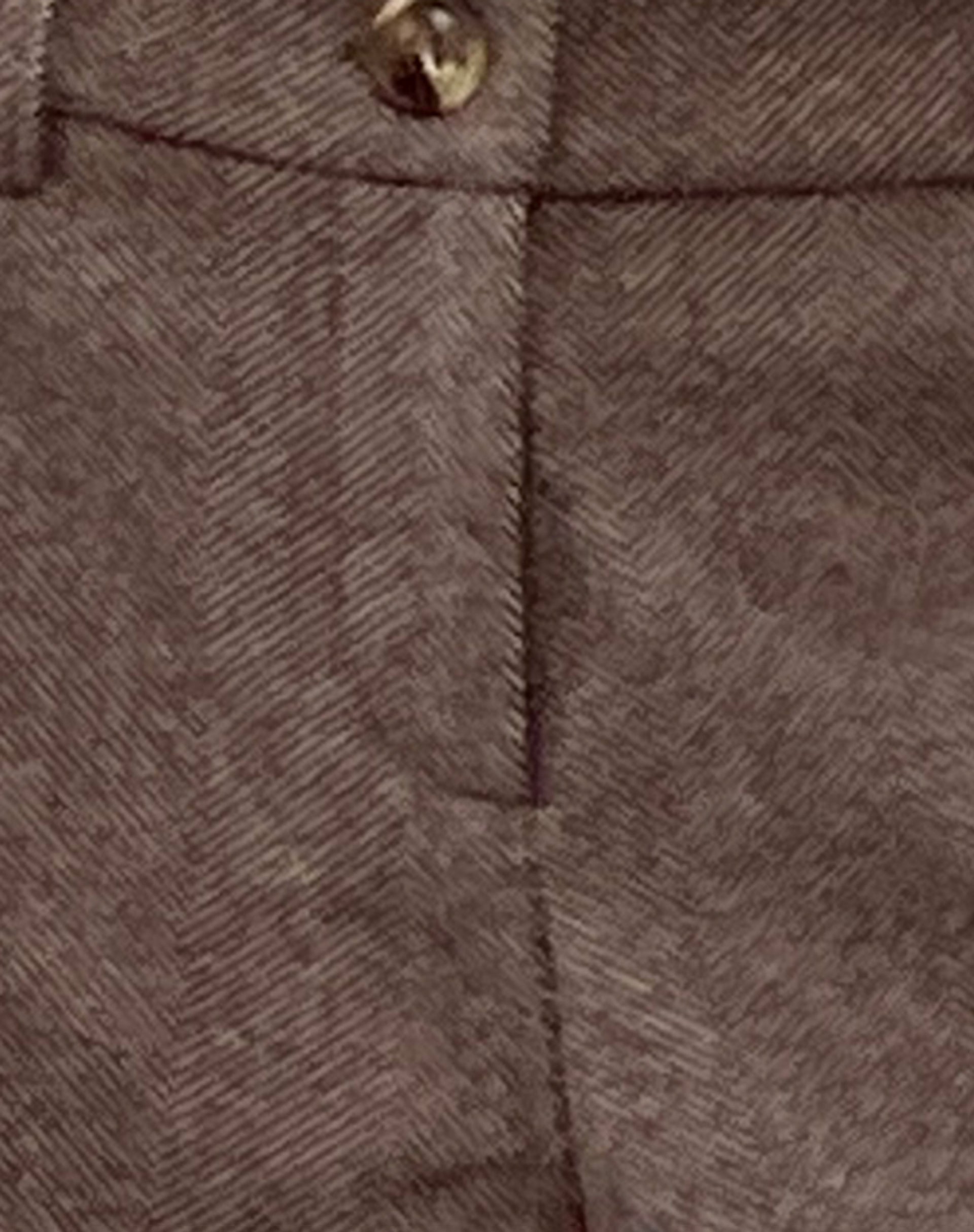 Helsa Low Rise Trouser in Dark Brown Tailoring-Nico Sky