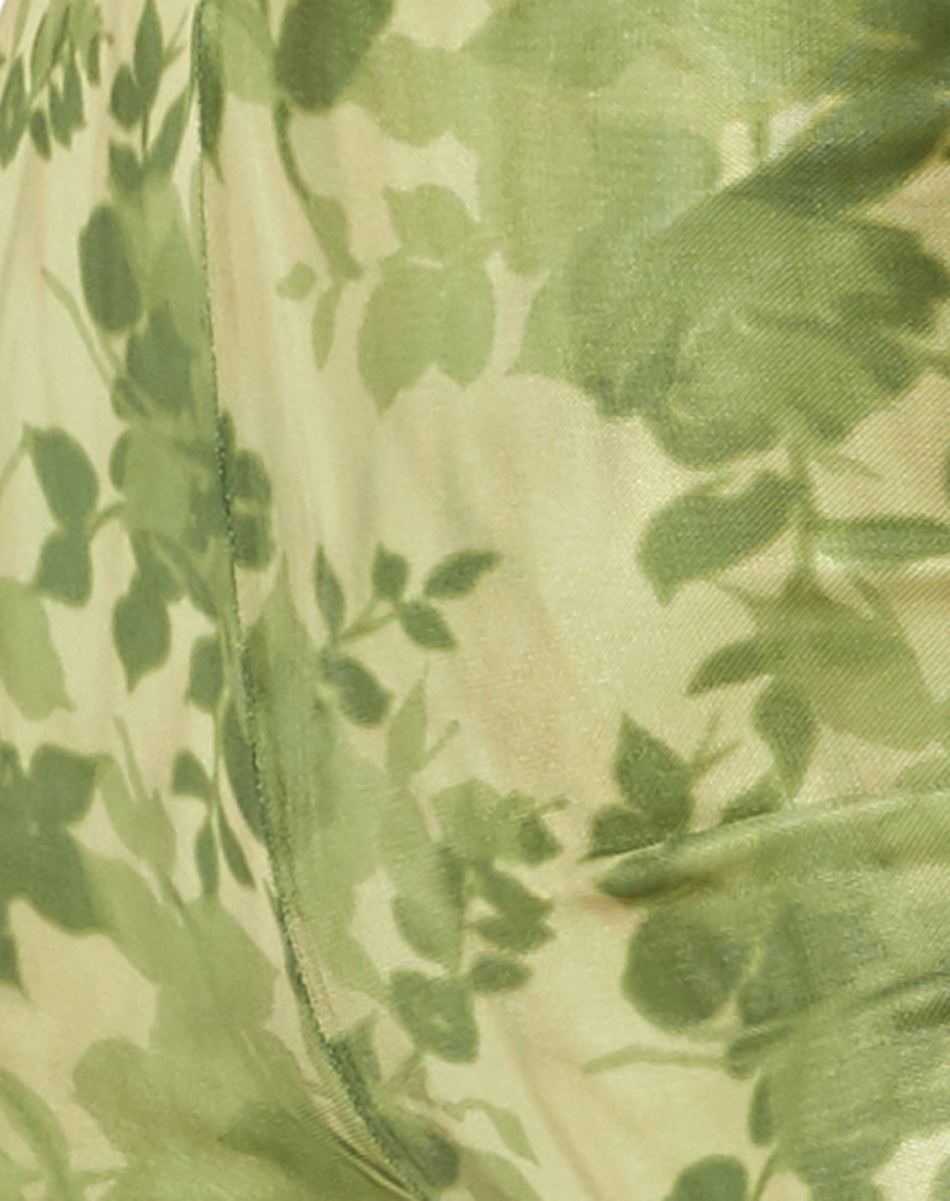 Heny Flare Trouser in Blurred Floral-Nico Sky