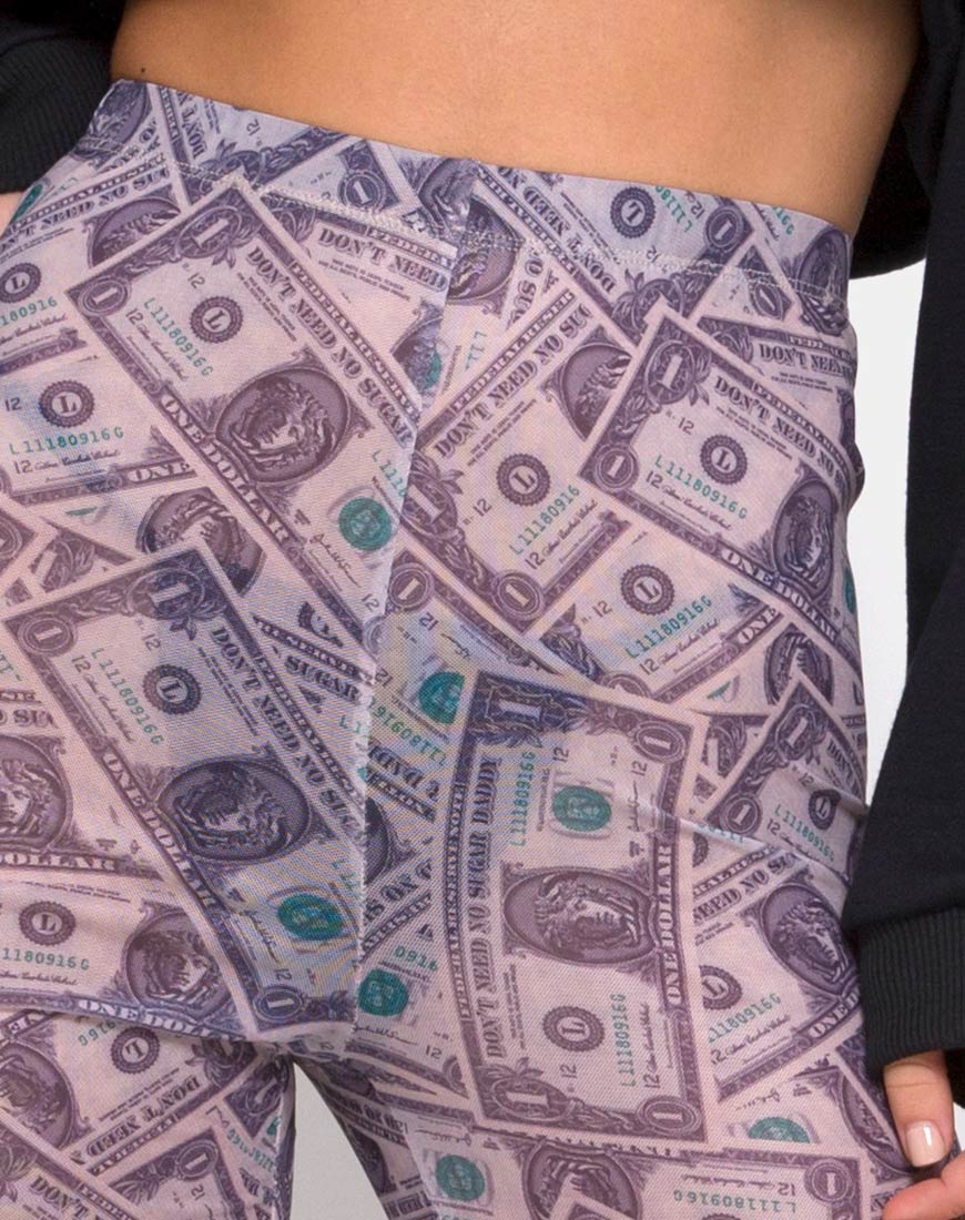 Herlom Trouser in Dollar Bill-Nico Sky