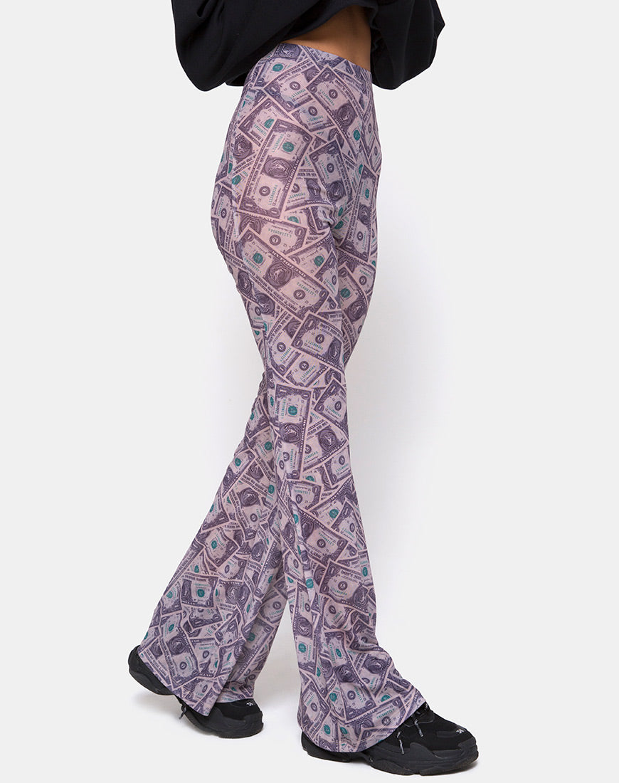 Herlom Trouser in Dollar Bill-Nico Sky