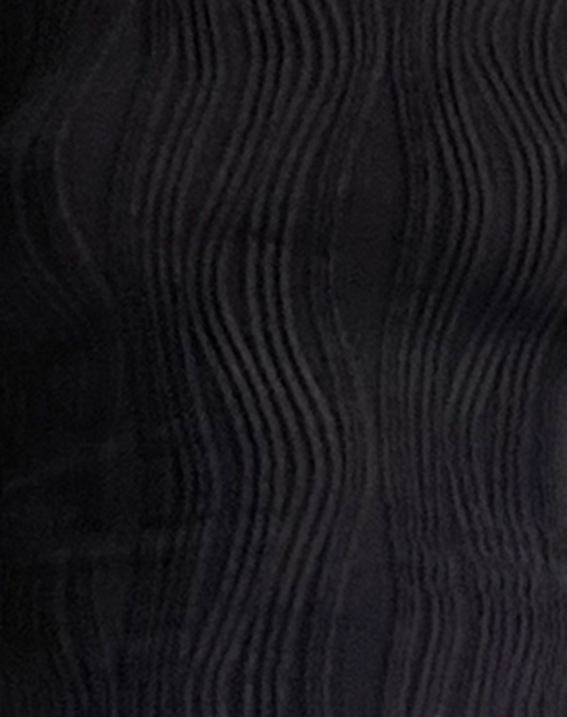 Amabon Long Sleeve Crop Top in Crinkle Black-Nico Sky