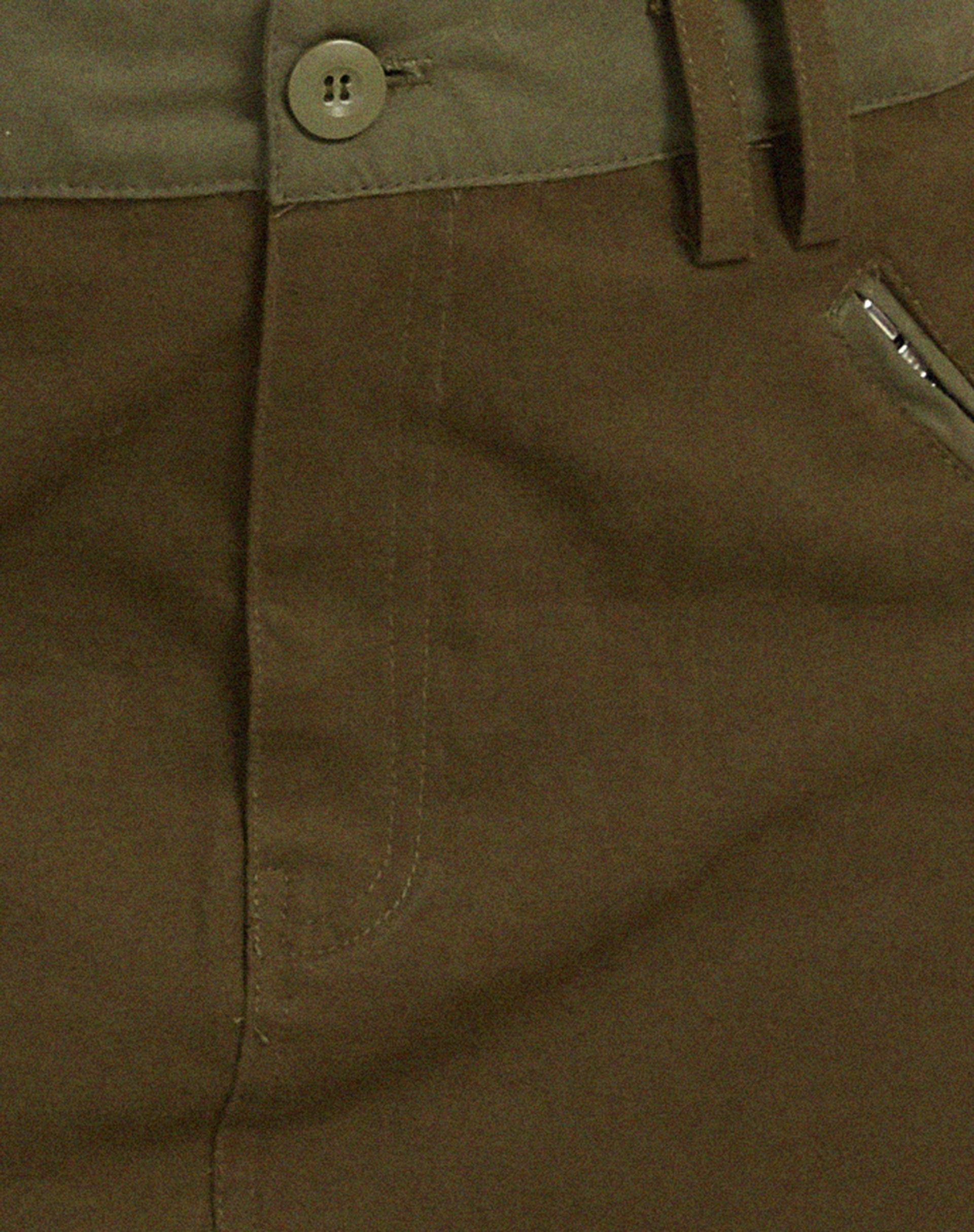 Ivette Mini Skirt in Dark Olive Khaki-Nico Sky