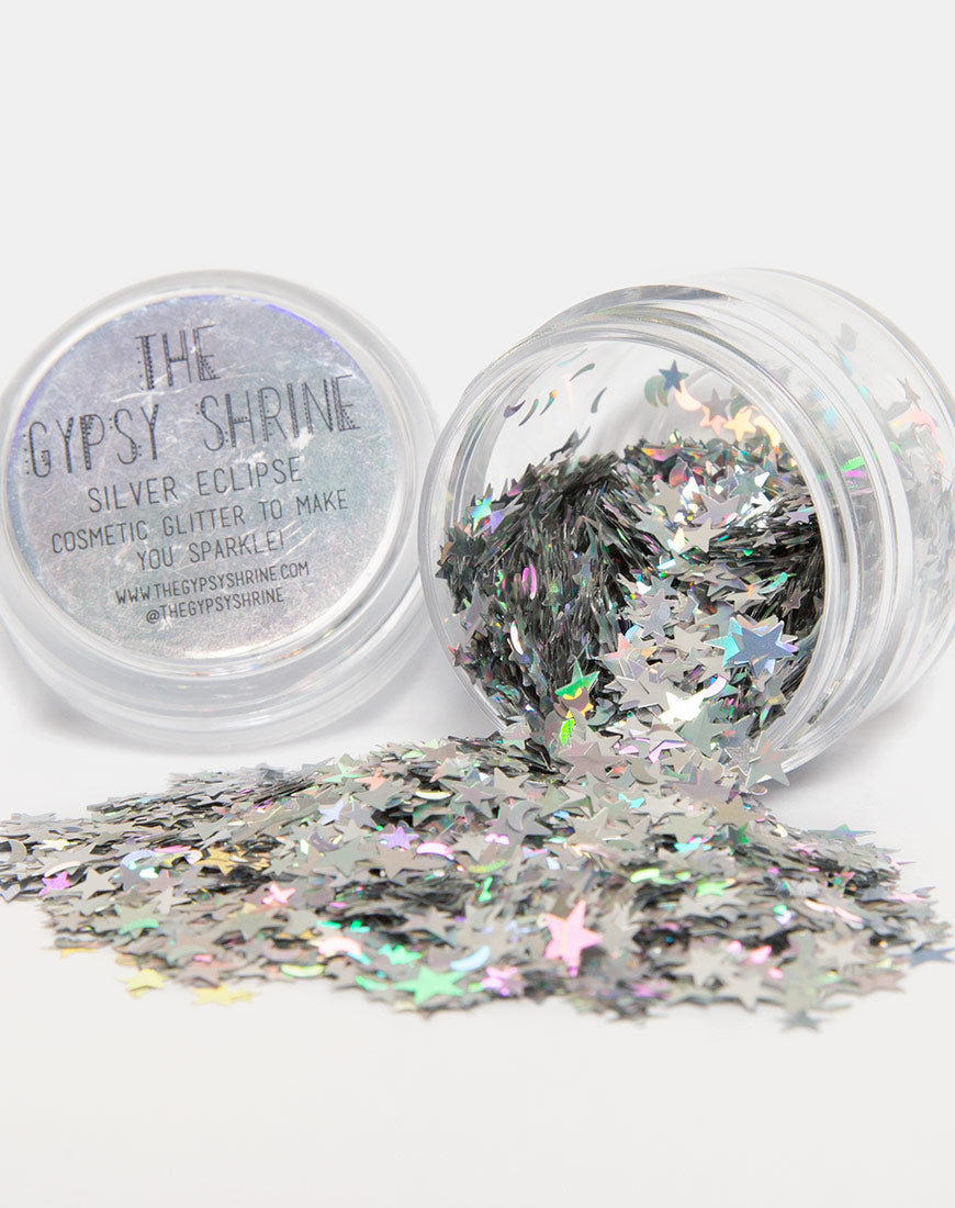 The Gypsy Shrine Silver Eclipse Glitter Pot-Nico Sky