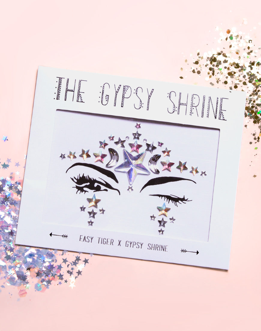 The Gypsy Shrine Starry Eyes Face Jewel-Nico Sky