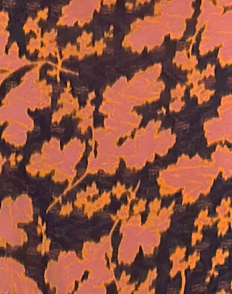 Jezza Slip Maxi Skirt in Furnishing Floral-Nico Sky